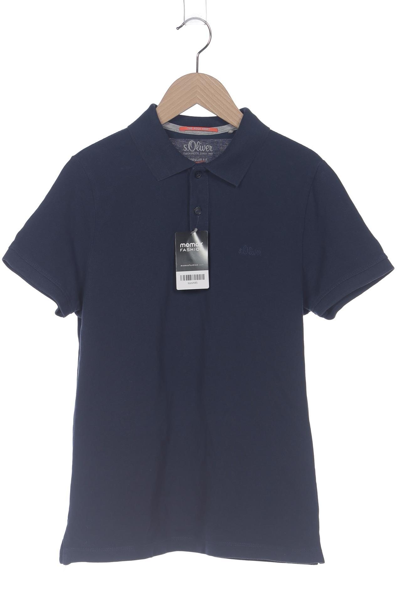 

s.Oliver Herren Poloshirt, marineblau, Gr. 46