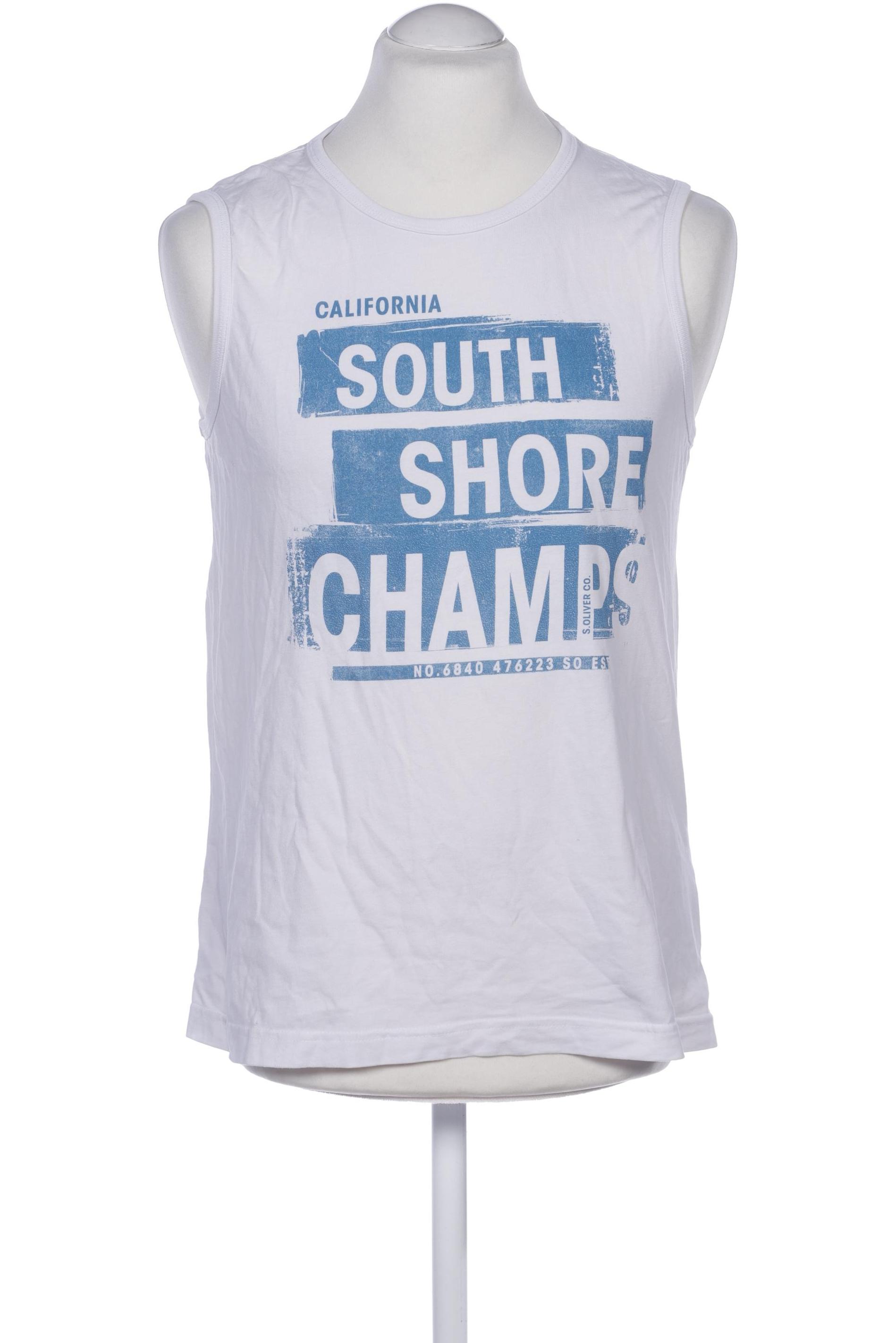 

s.Oliver Herren T-Shirt, weiß, Gr. 48