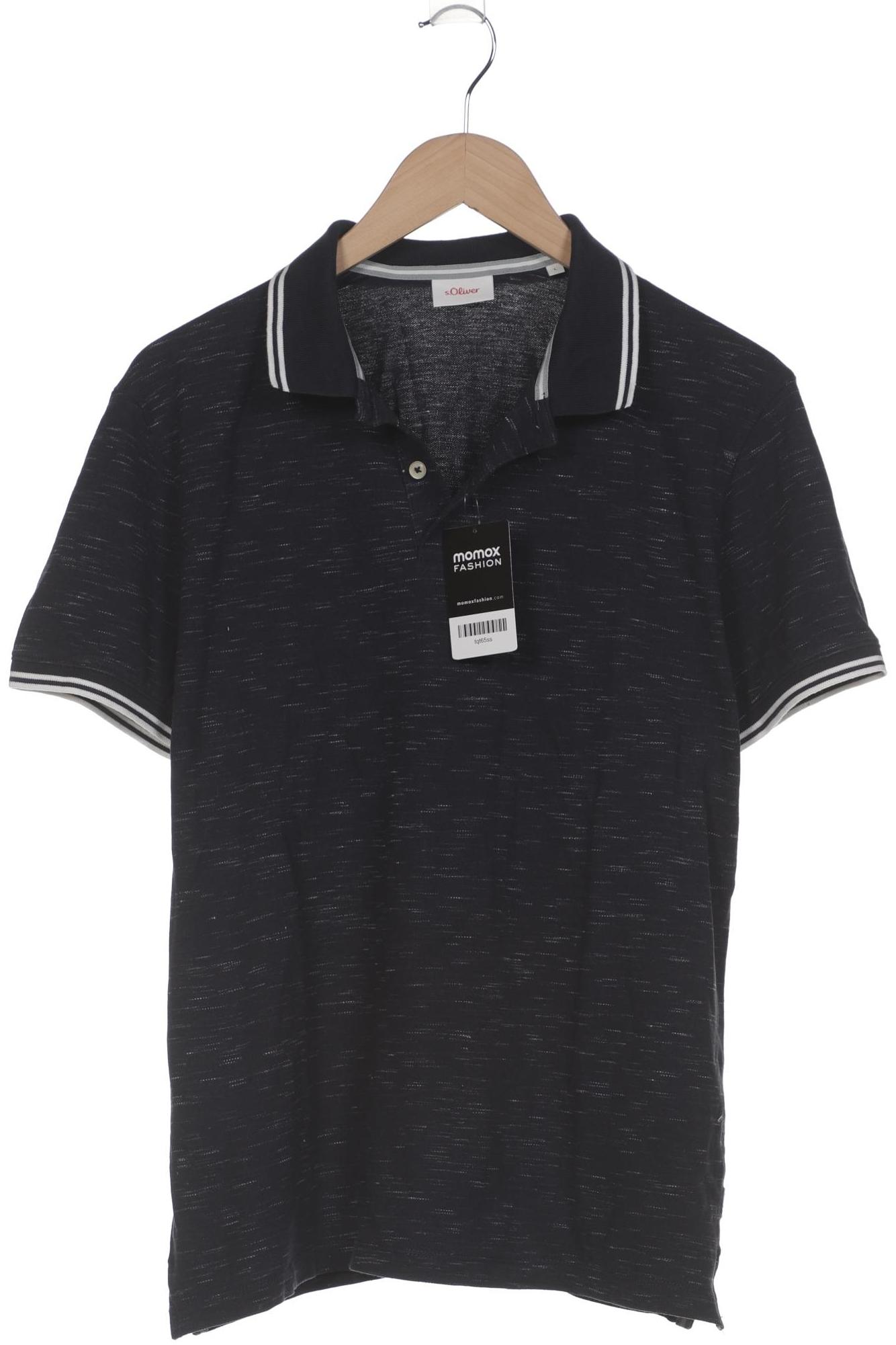 

s.Oliver Herren Poloshirt, marineblau, Gr. 52