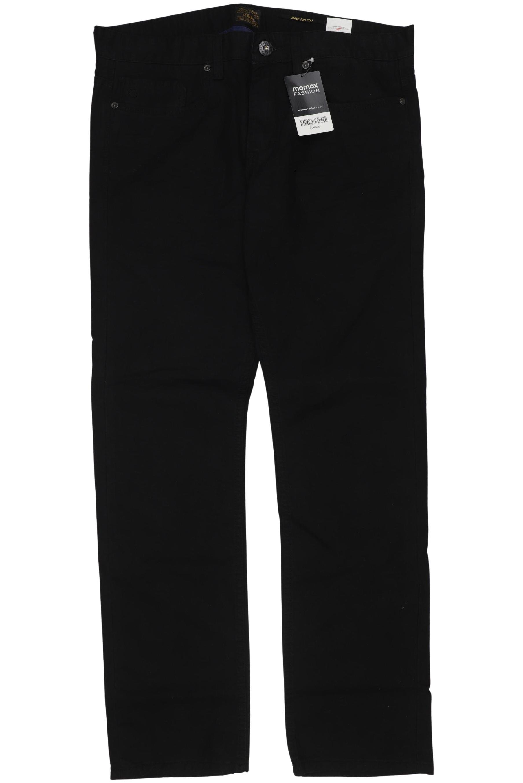 

s.Oliver Herren Jeans, schwarz, Gr. 33