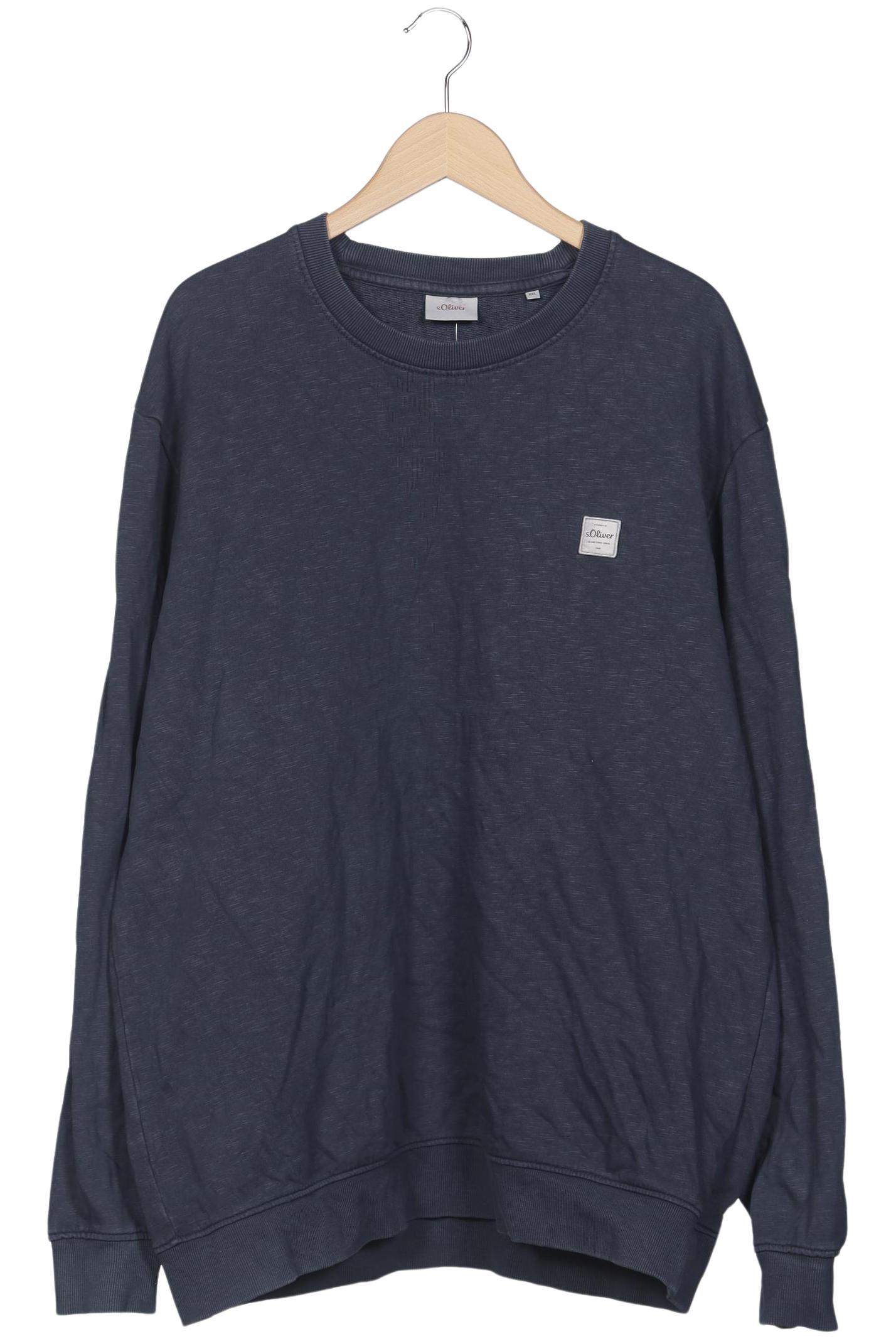 

s.Oliver Herren Sweatshirt, marineblau, Gr. 56
