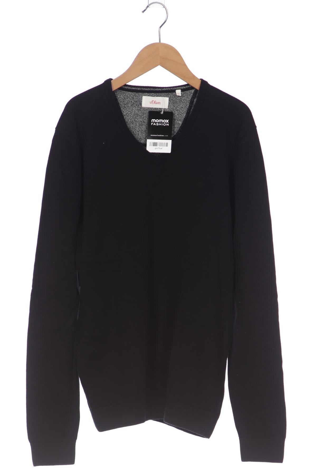 

s.Oliver Herren Pullover, schwarz, Gr. 46