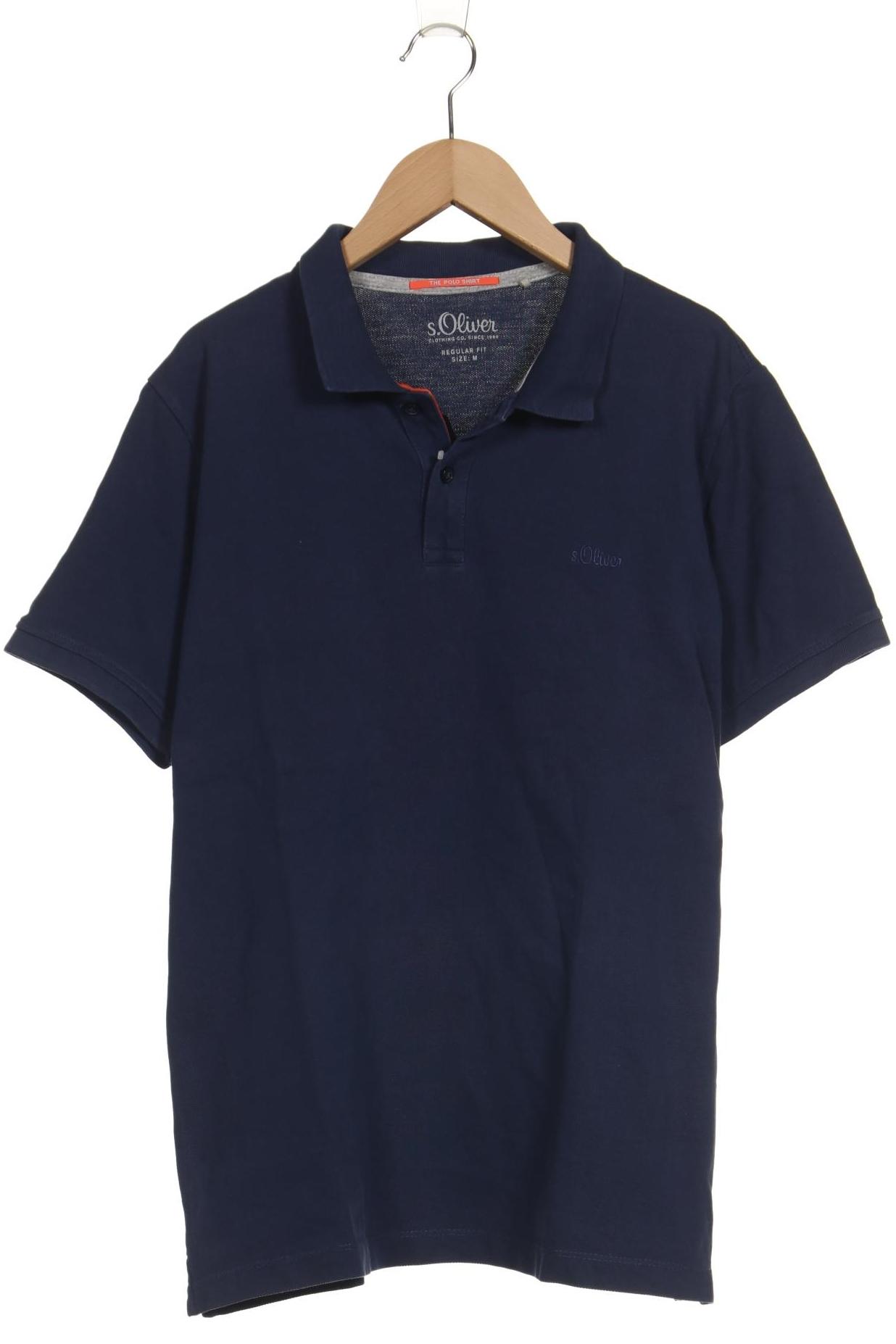 

s.Oliver Herren Poloshirt, marineblau, Gr. 48