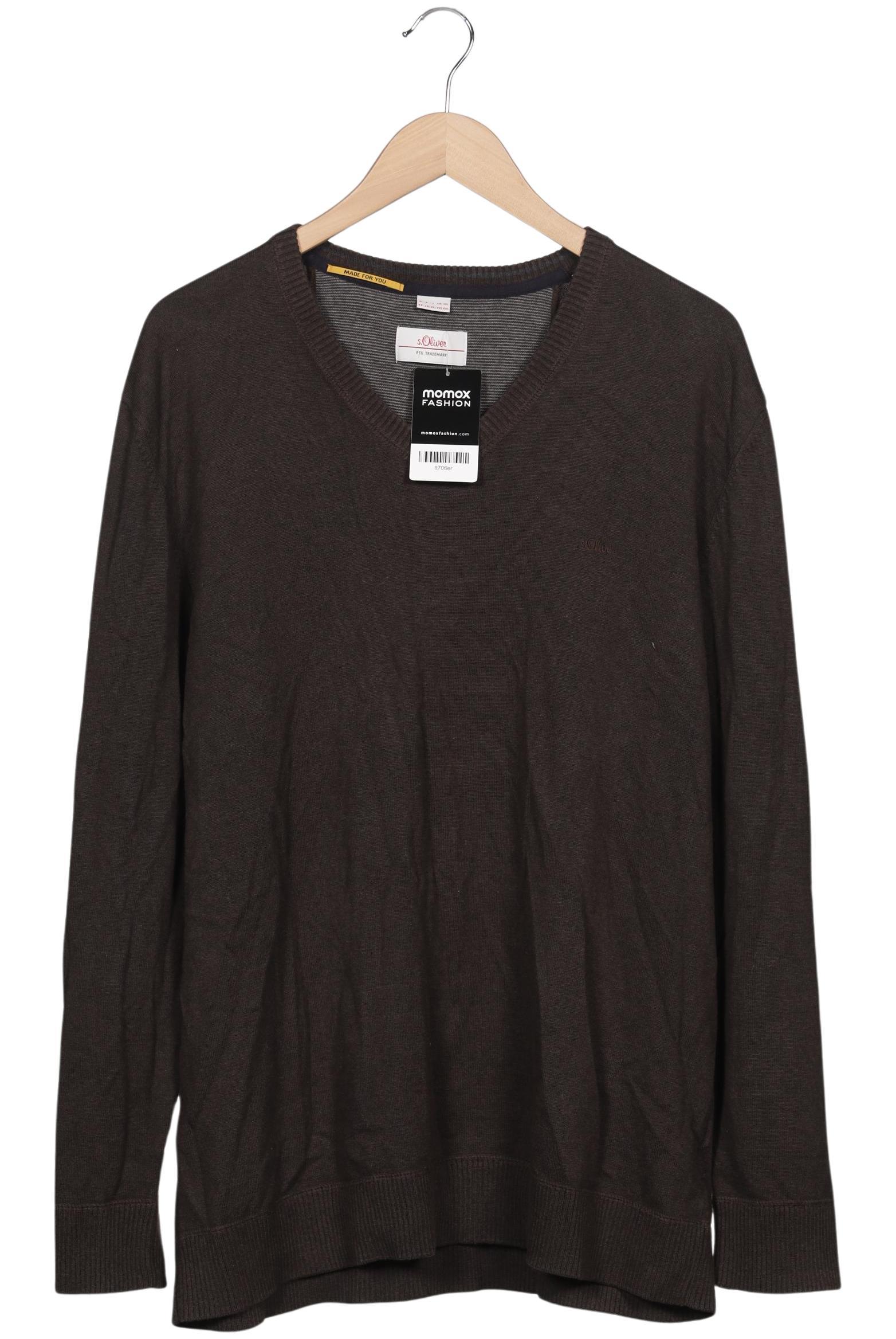 Thumbnail - s.Oliver Herren Pullover, braun, Gr. 56