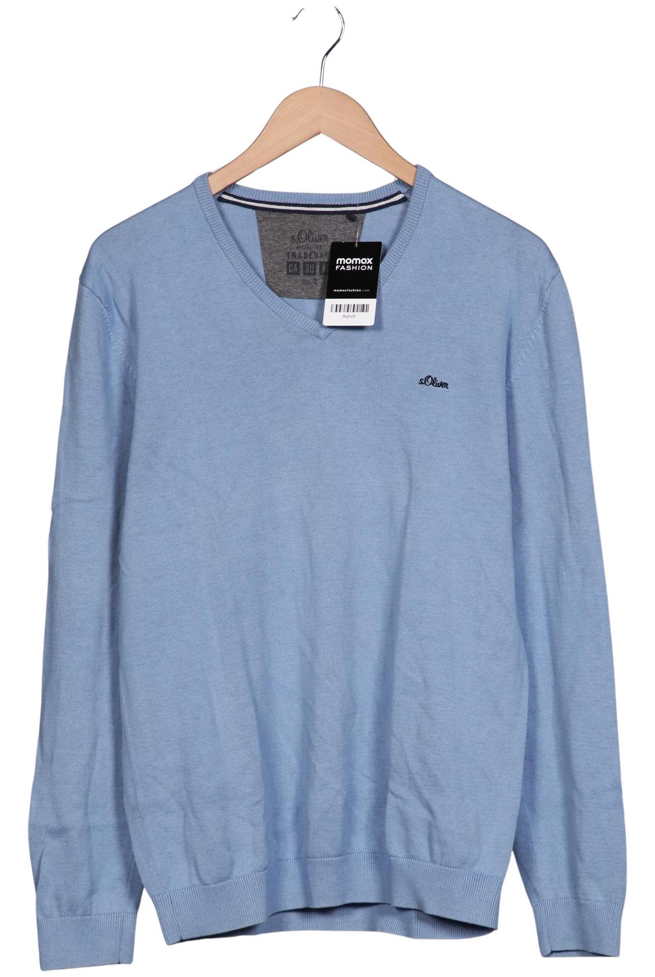 

s.Oliver Herren Pullover, hellblau, Gr. 52