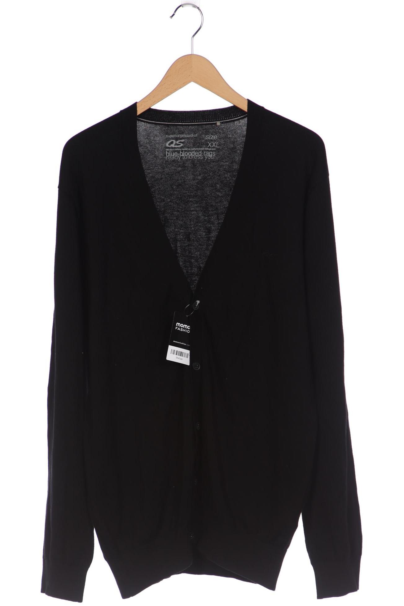 

s.Oliver Herren Strickjacke, schwarz