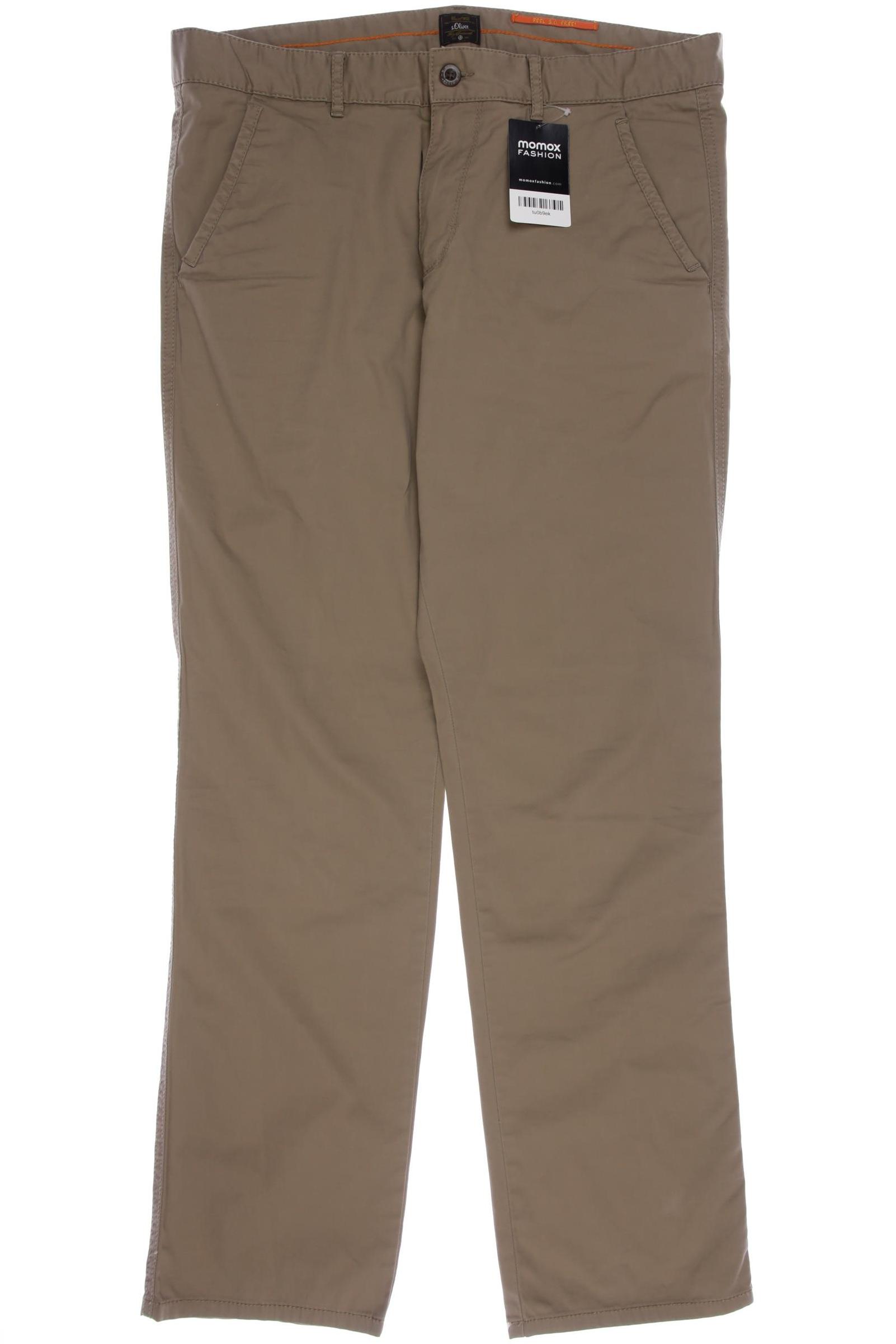 

s.Oliver Herren Stoffhose, beige, Gr. 34