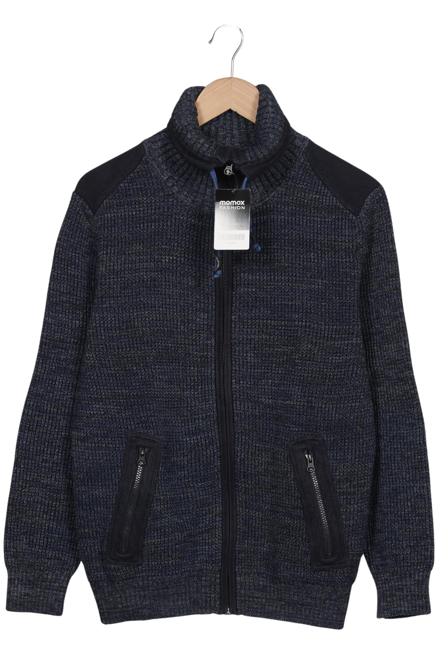 

s.Oliver Herren Strickjacke, marineblau, Gr. 48