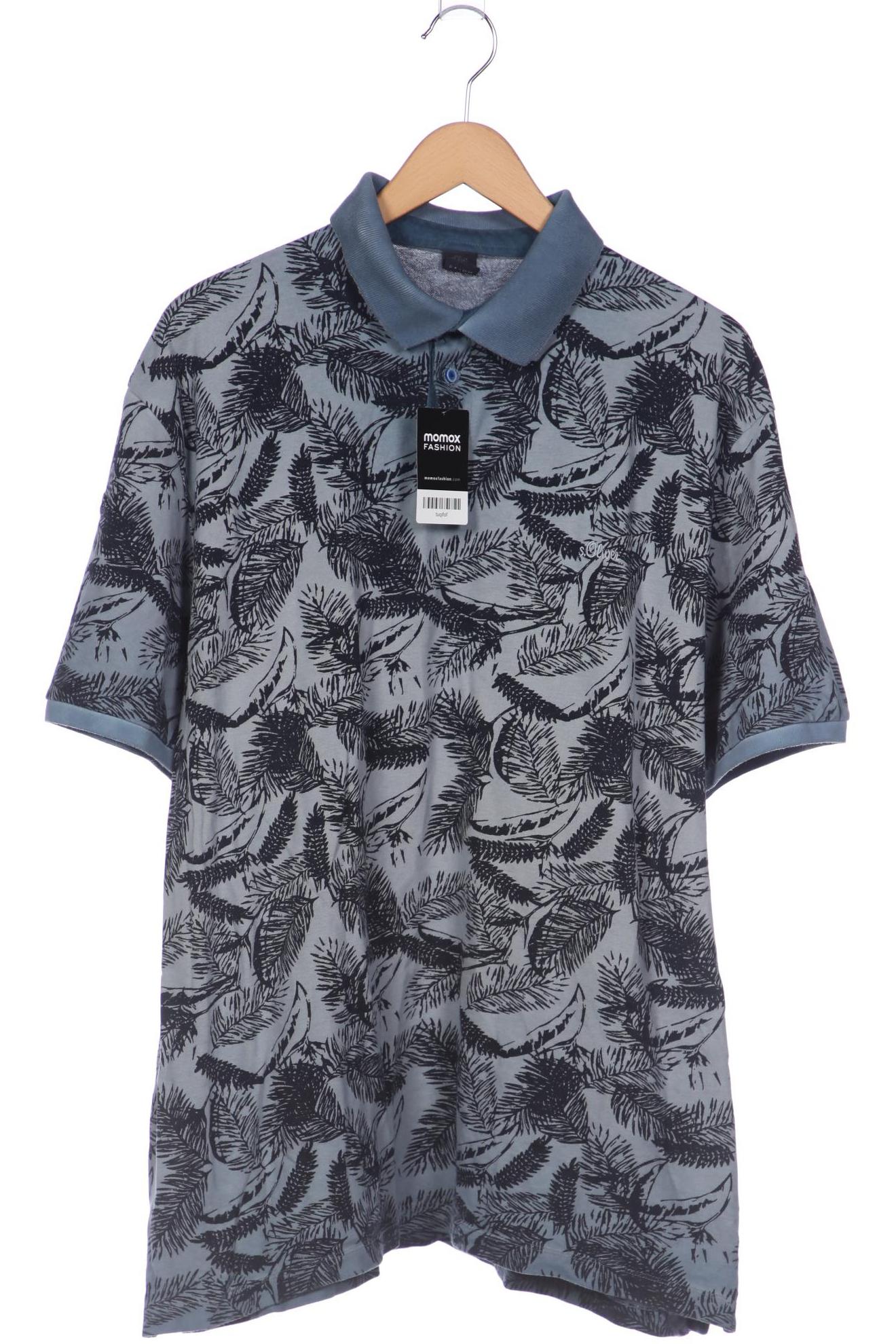 

s.Oliver Herren Poloshirt, blau, Gr. 58