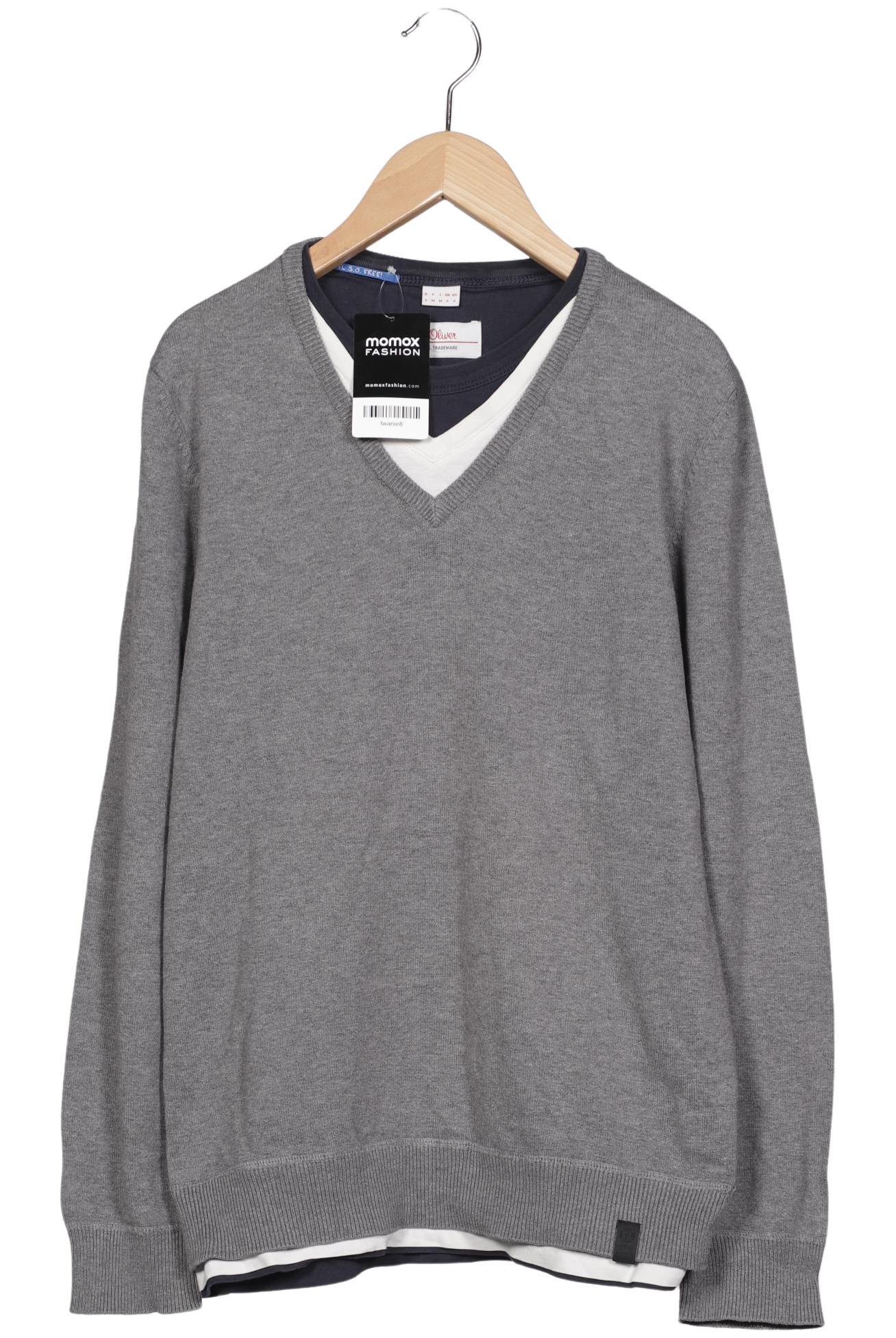 

s.Oliver Herren Pullover, grau, Gr. 46