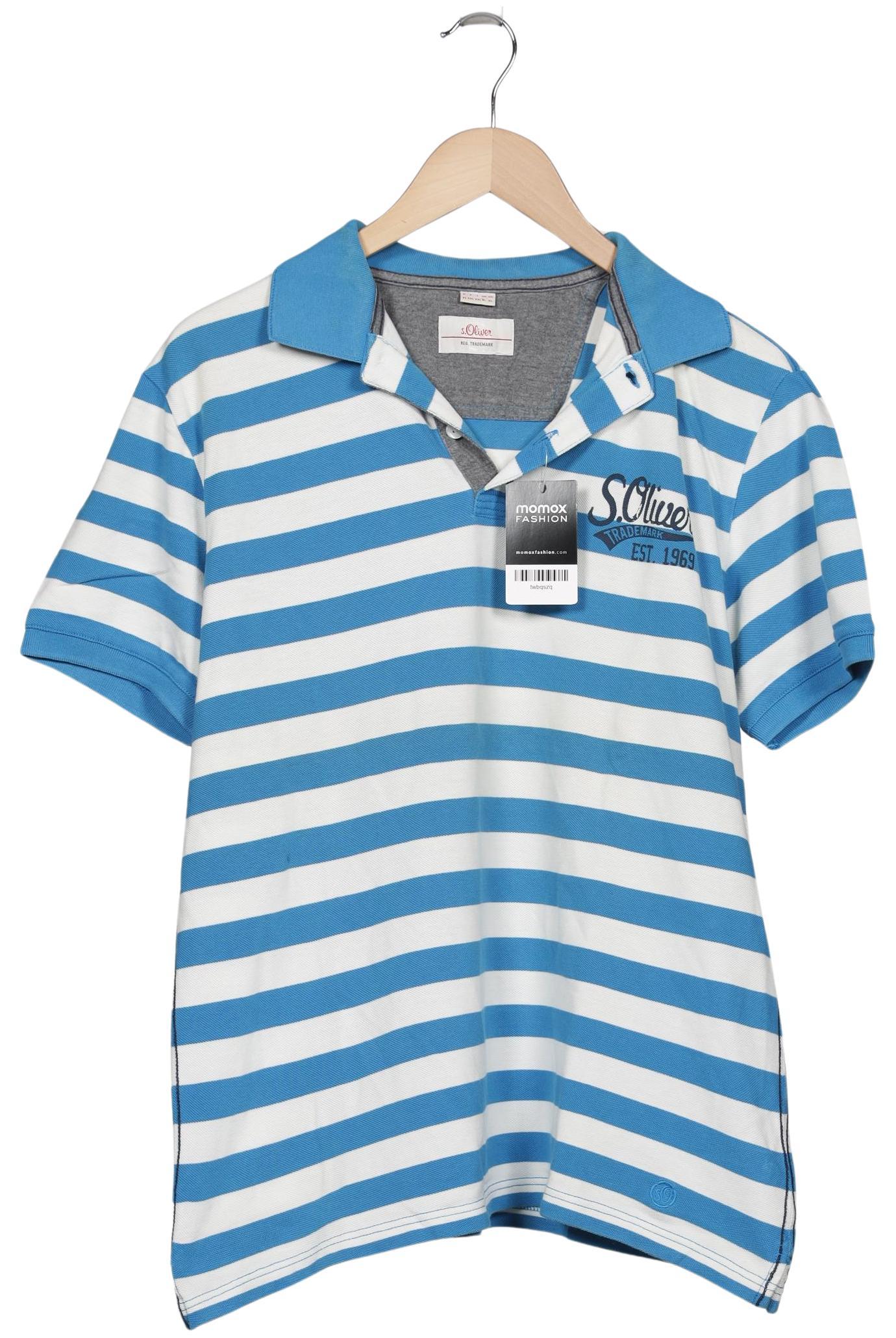 

s.Oliver Herren Poloshirt, blau, Gr. 54