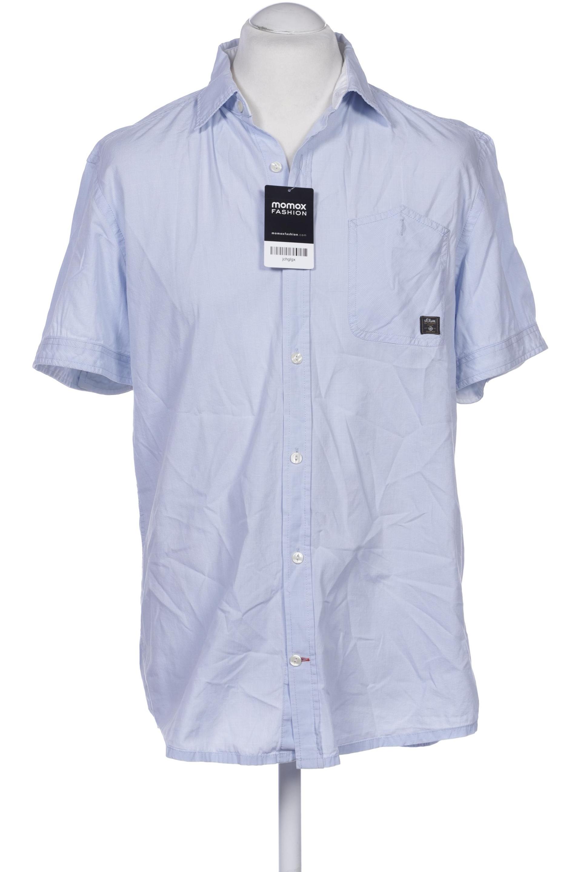 

s.Oliver Herren Hemd, hellblau, Gr. 52