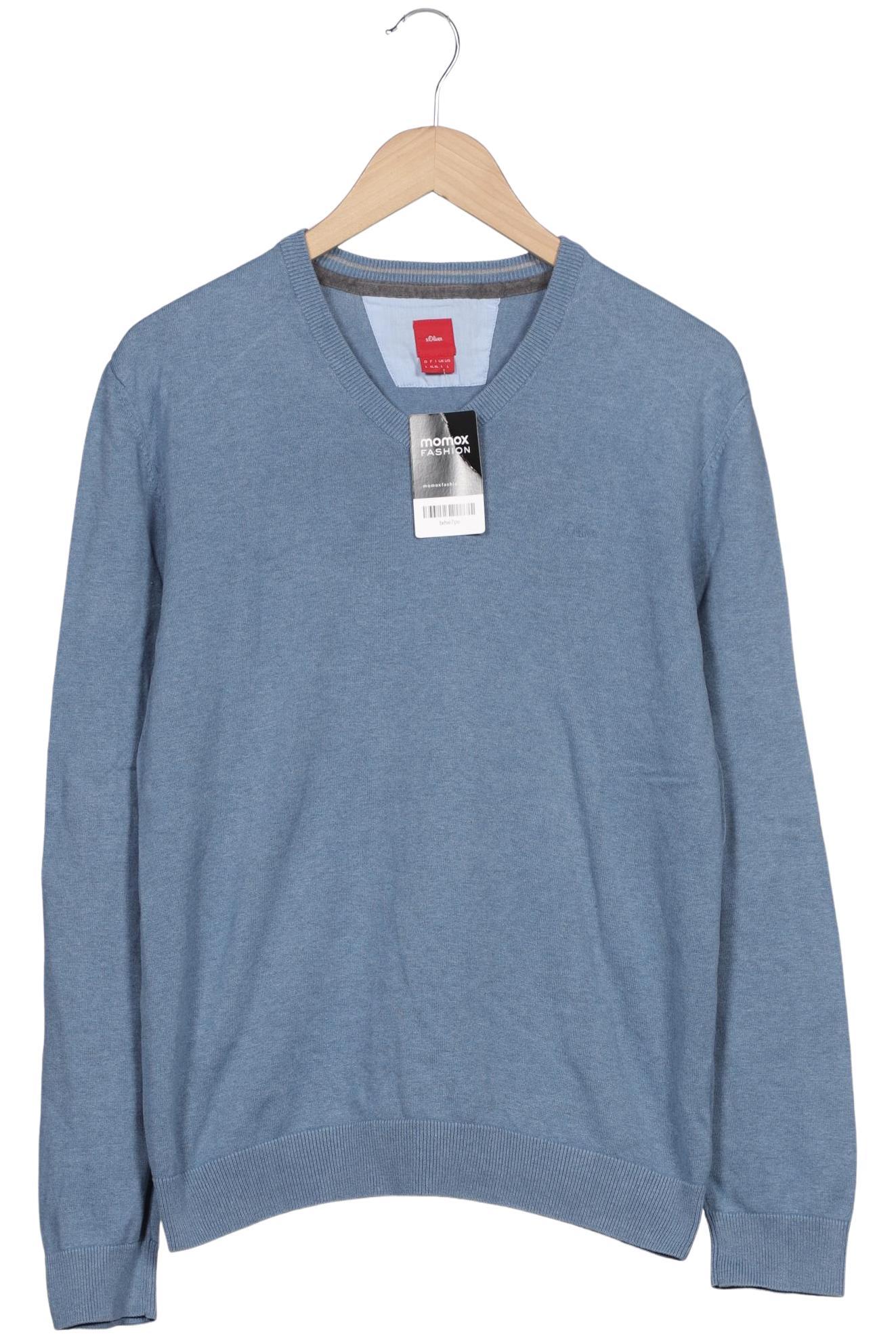 

s.Oliver Herren Pullover, blau, Gr. 52