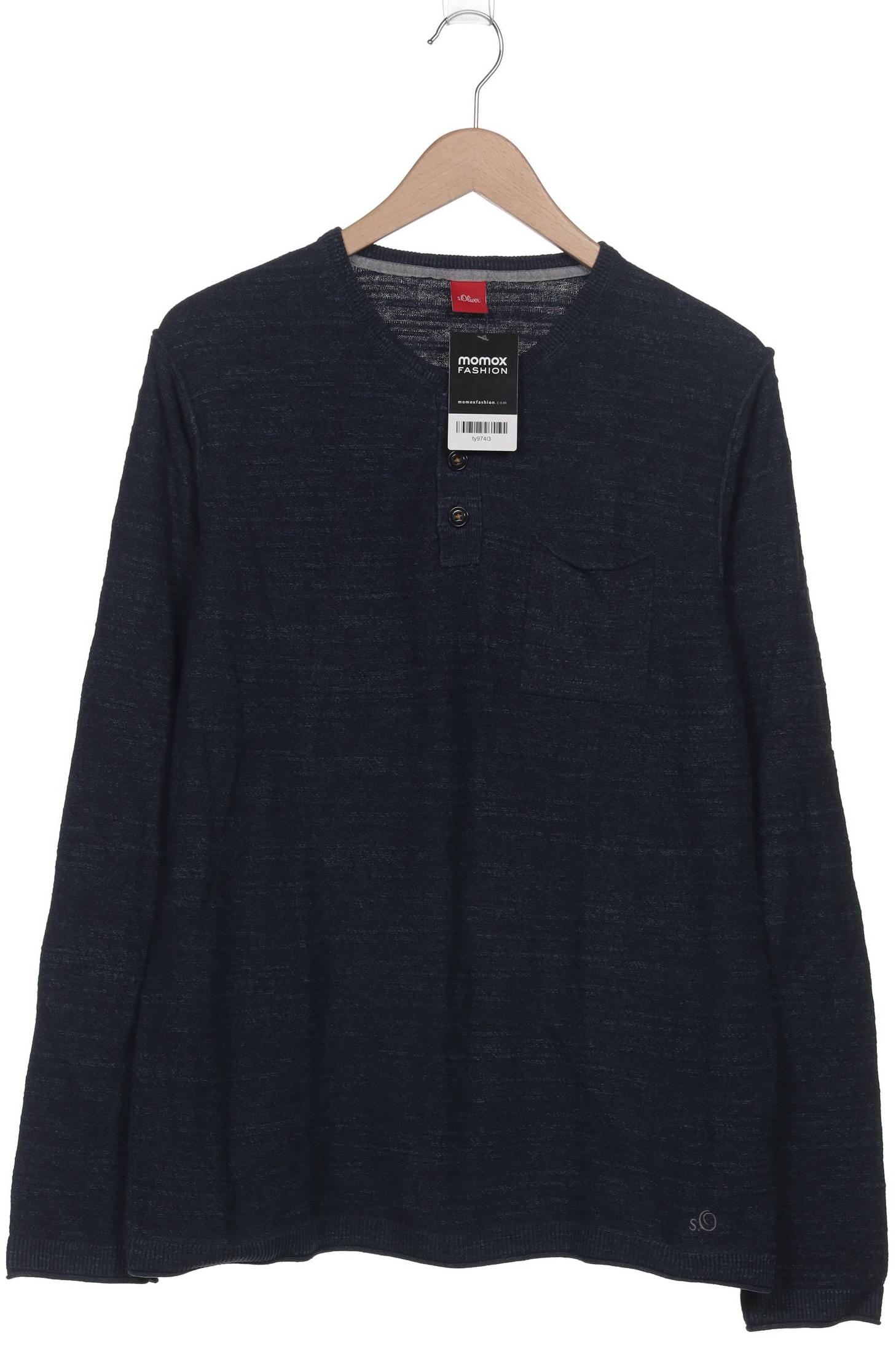 

s.Oliver Herren Pullover, marineblau, Gr. 52