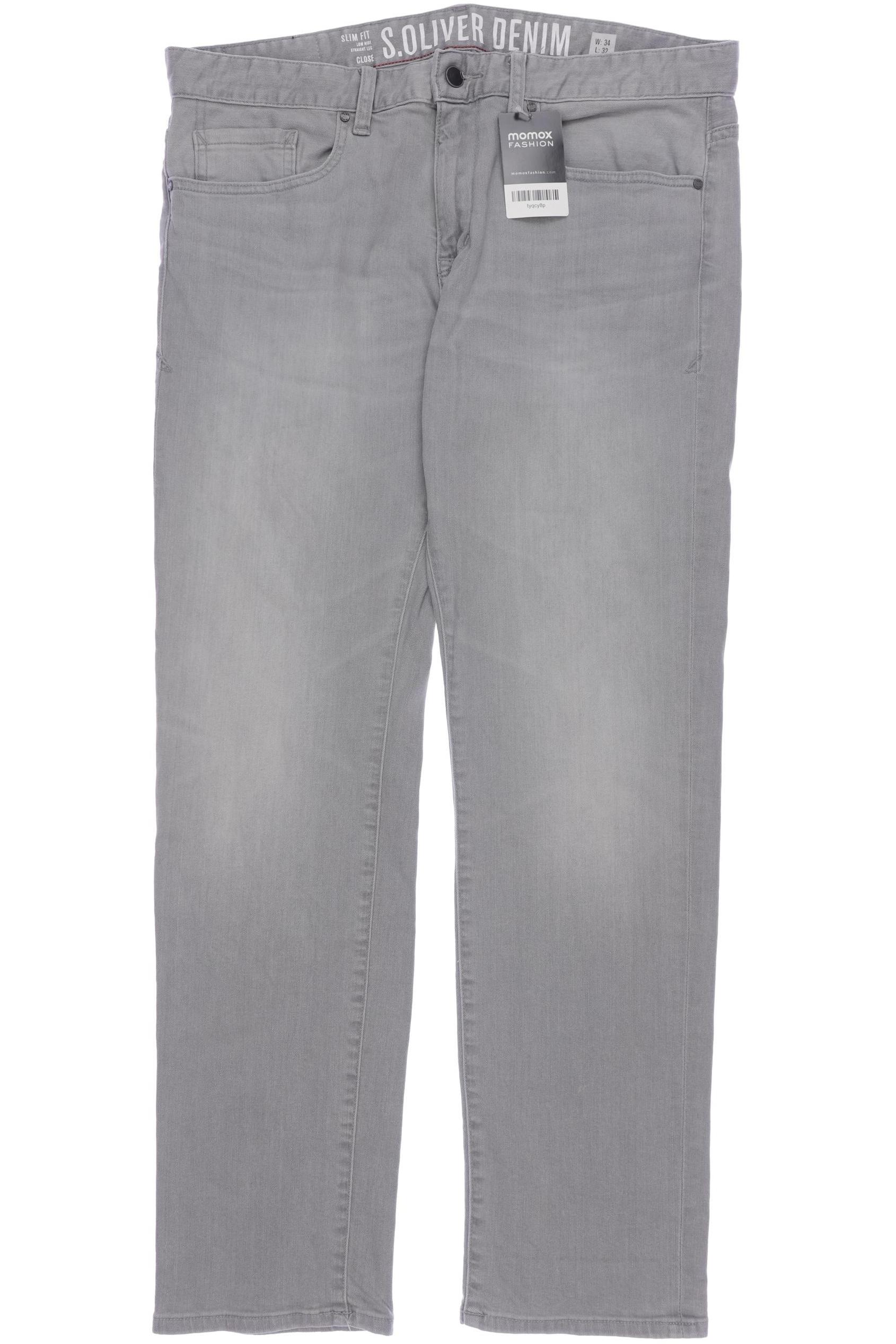 

s.Oliver Herren Jeans, grau, Gr. 34