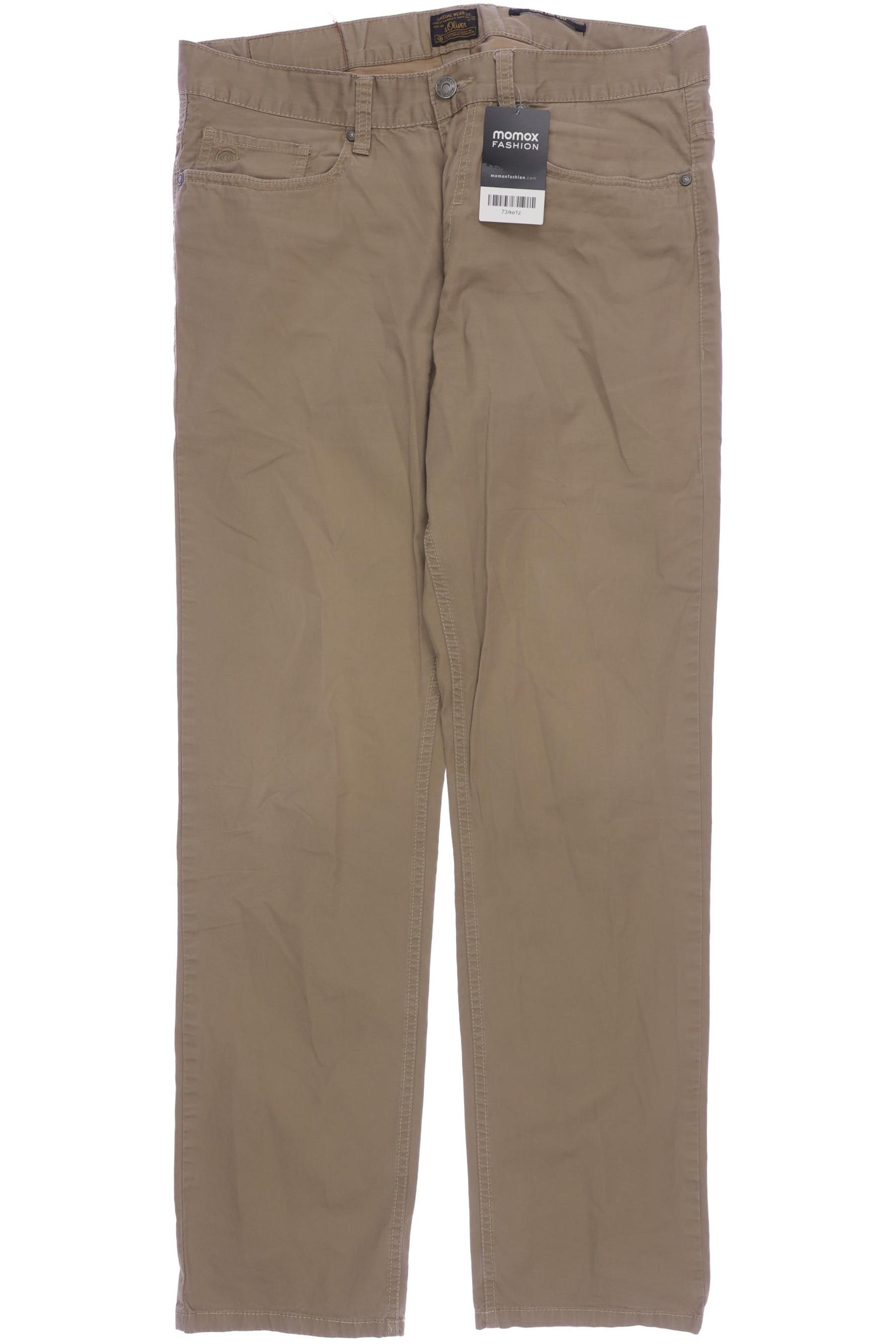 

s.Oliver Herren Stoffhose, beige, Gr. 32