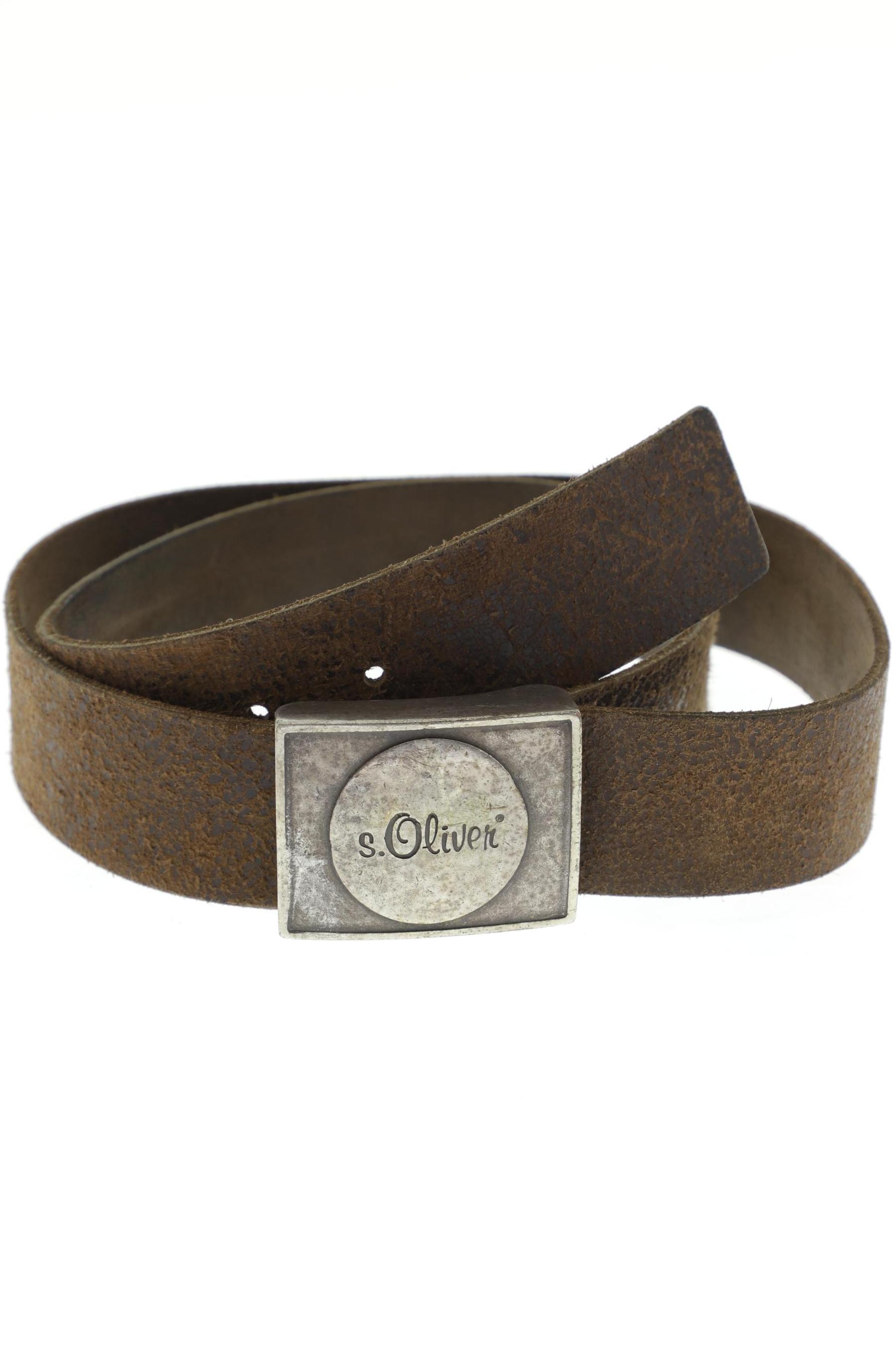 

s.Oliver Herren Gürtel, braun, Gr. 95
