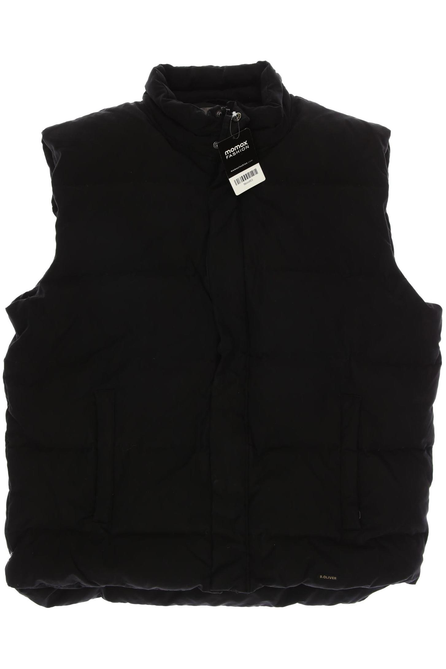 

s.Oliver Herren Weste, schwarz, Gr. 56