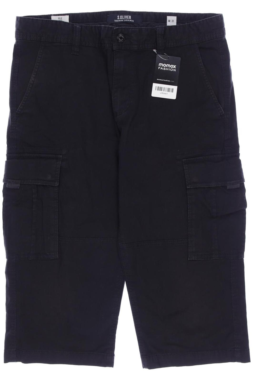 

s.Oliver Herren Stoffhose, schwarz, Gr. 31