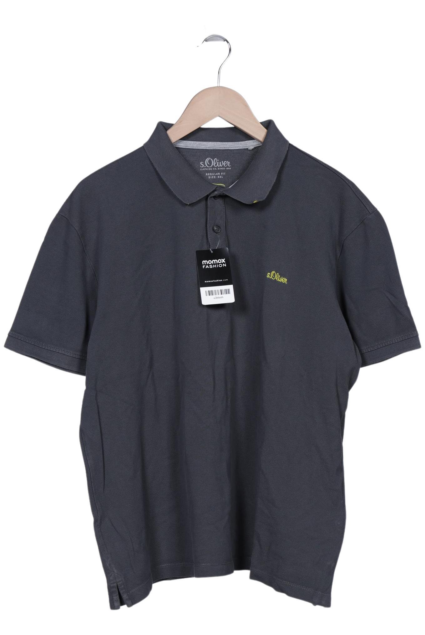 

s.Oliver Herren Poloshirt, grau, Gr. 56