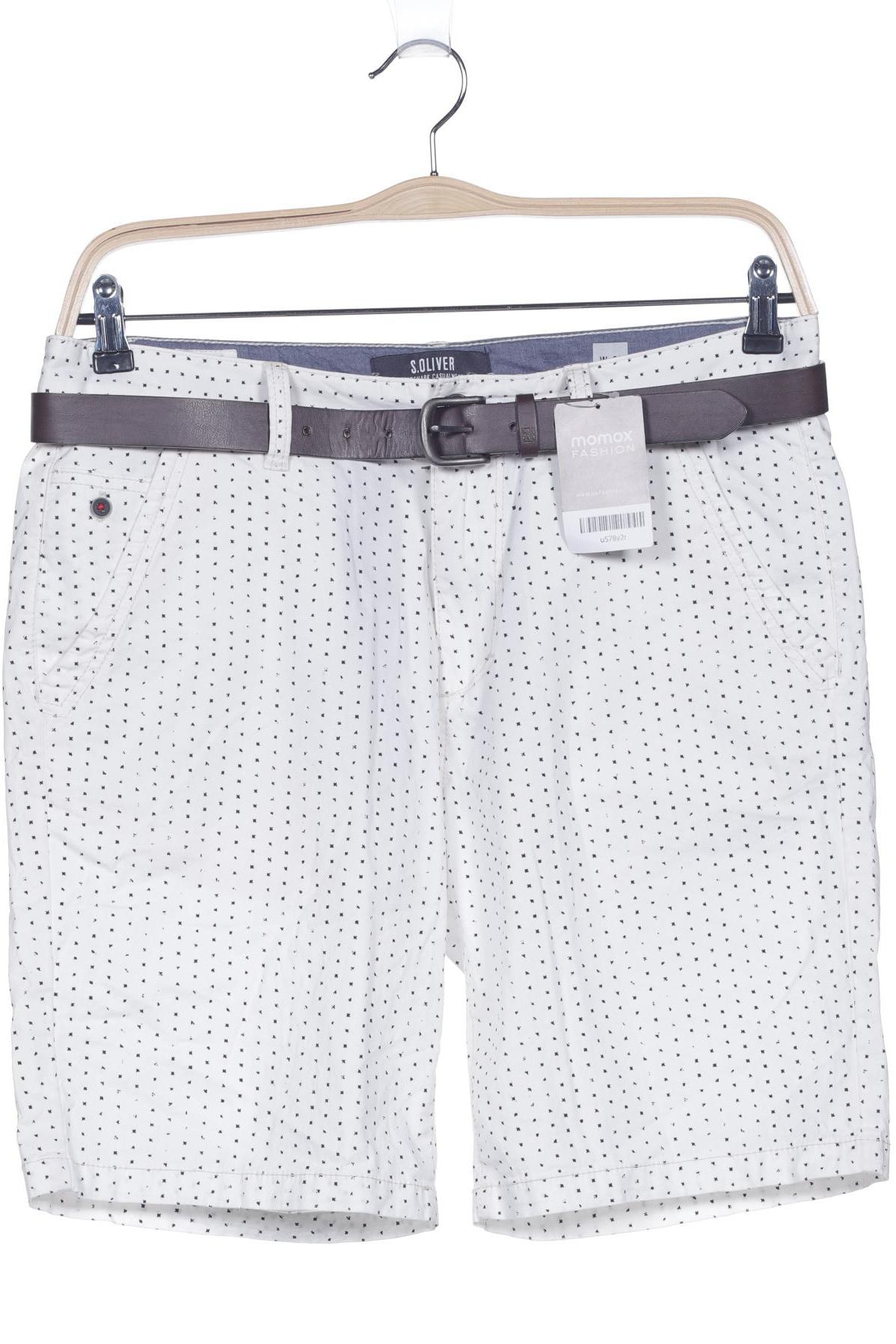 

s.Oliver Herren Shorts, weiß, Gr. 31