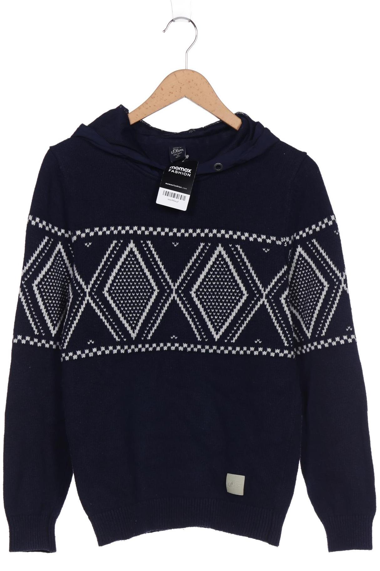 

s.Oliver Herren Kapuzenpullover, marineblau, Gr. 46
