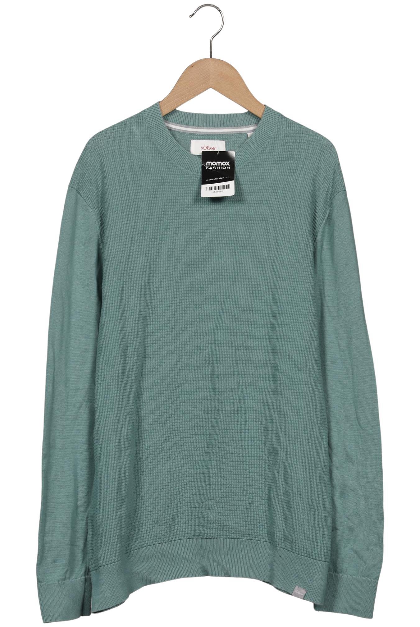 

s.Oliver Herren Pullover, türkis, Gr. 52