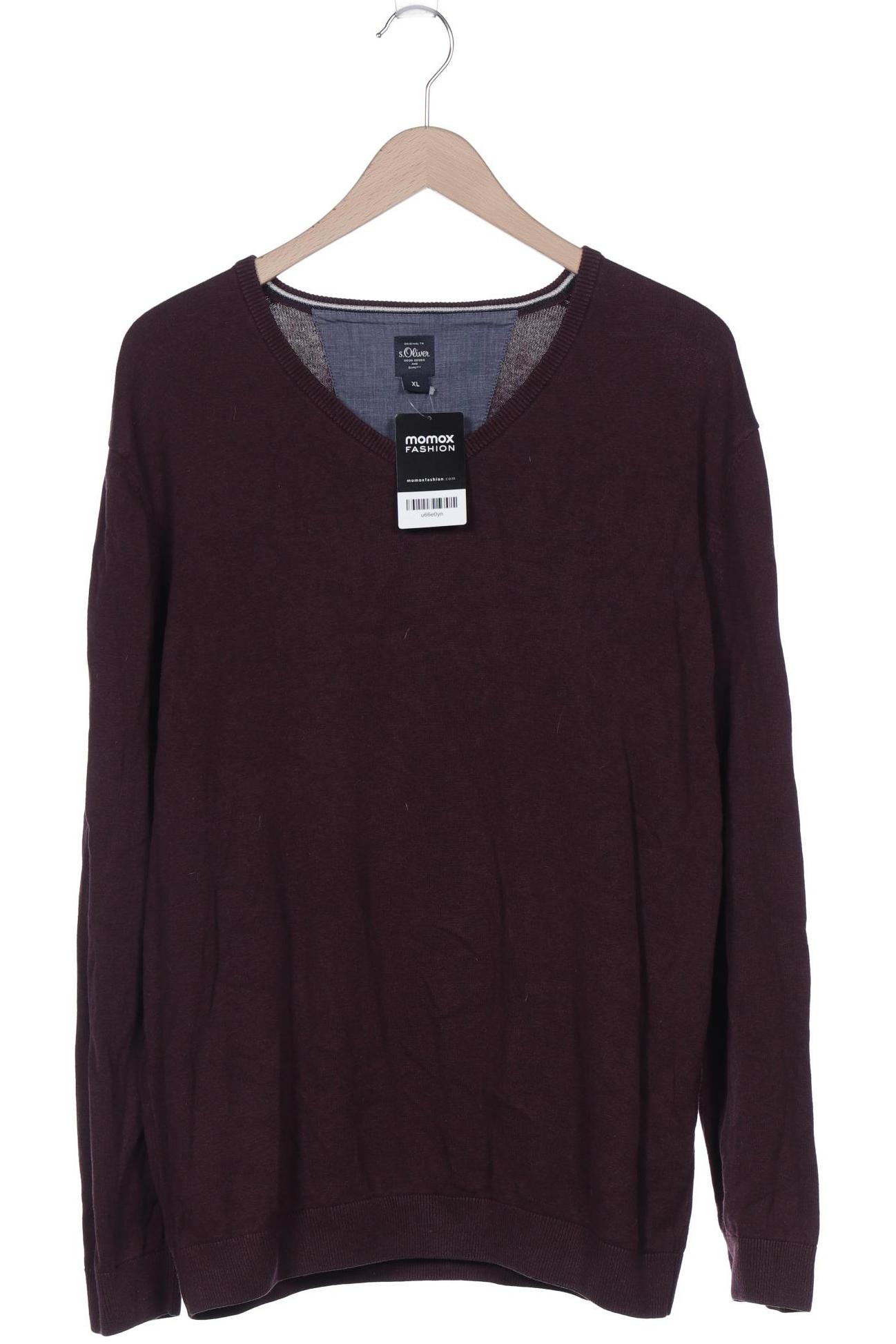 

s.Oliver Herren Pullover, bordeaux, Gr. 54