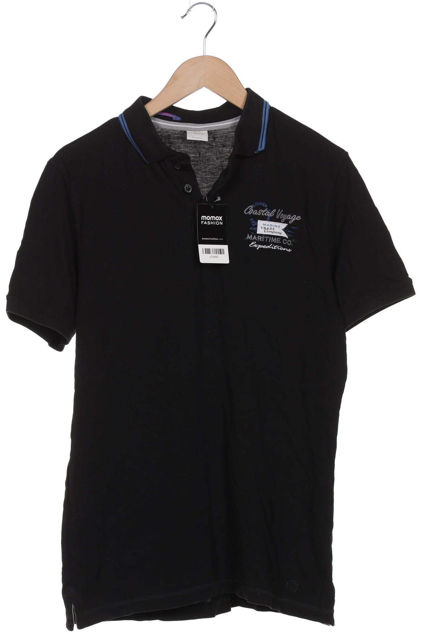 

s.Oliver Herren Poloshirt, schwarz, Gr. 52