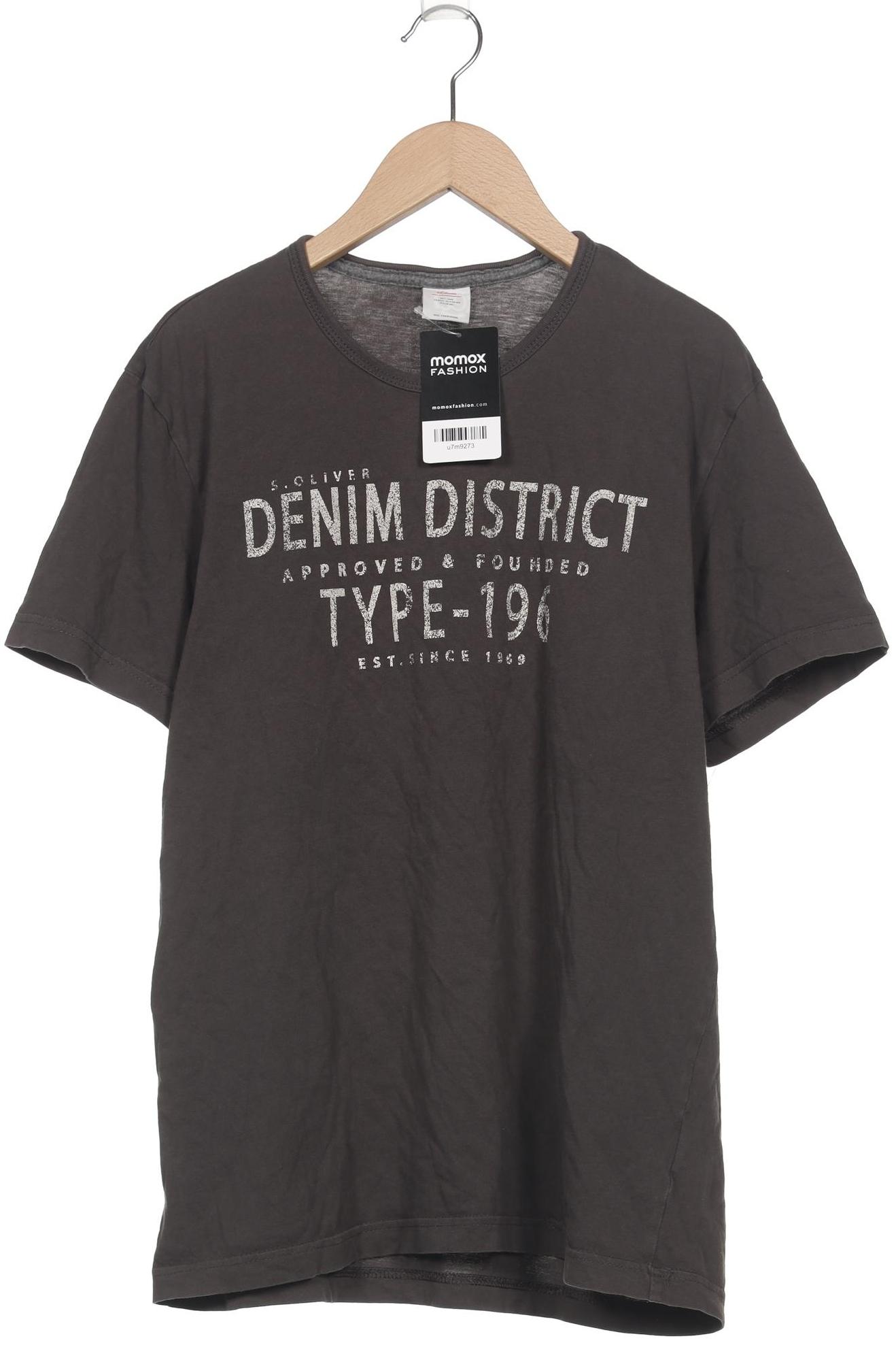 

s.Oliver Herren T-Shirt, grau, Gr. 52