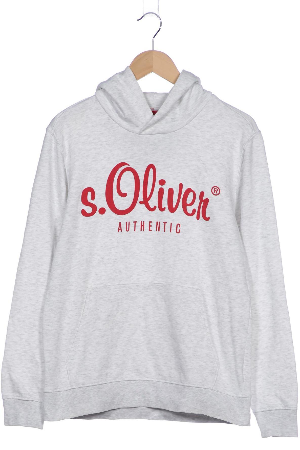 

s.Oliver Herren Kapuzenpullover, grau, Gr. 48