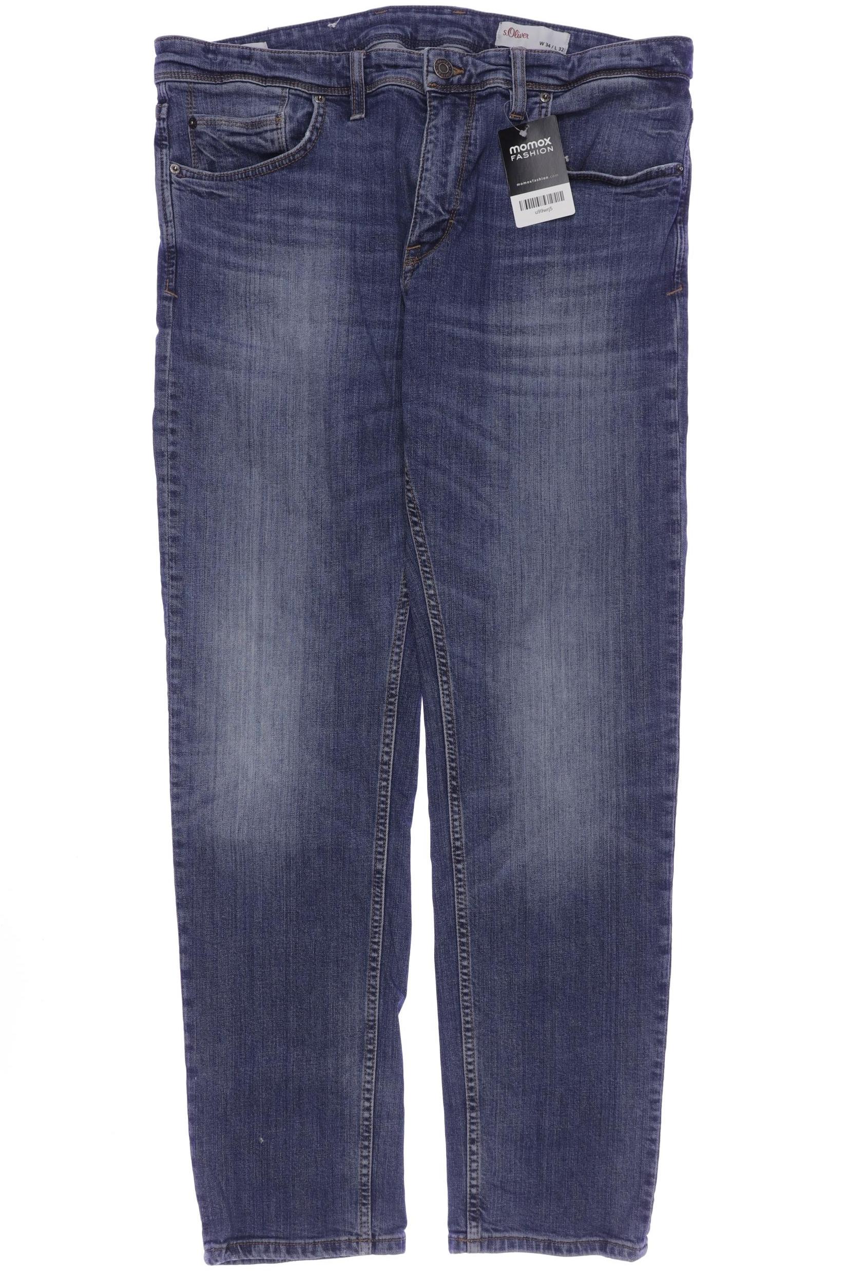 

s.Oliver Herren Jeans, blau, Gr. 34