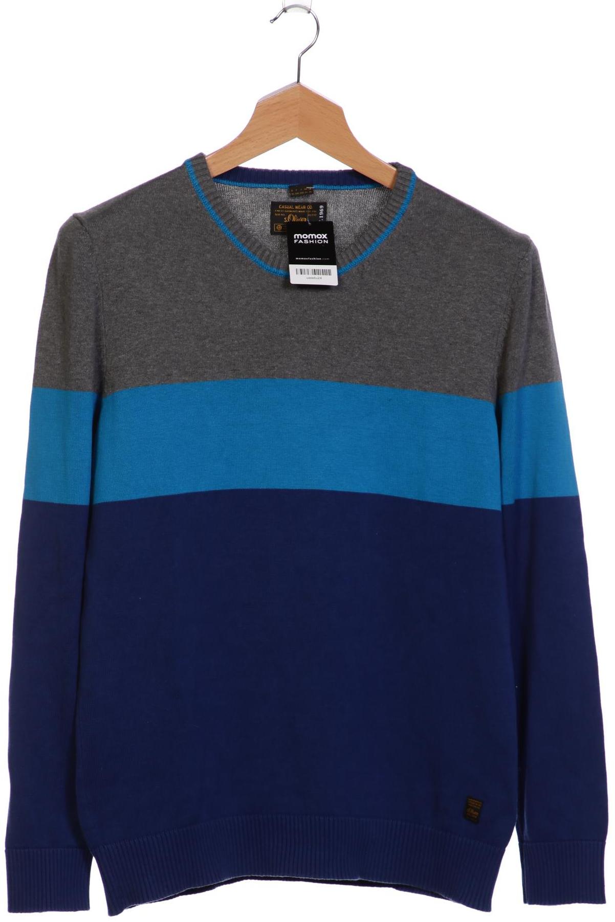 

s.Oliver Herren Pullover, marineblau, Gr. 54
