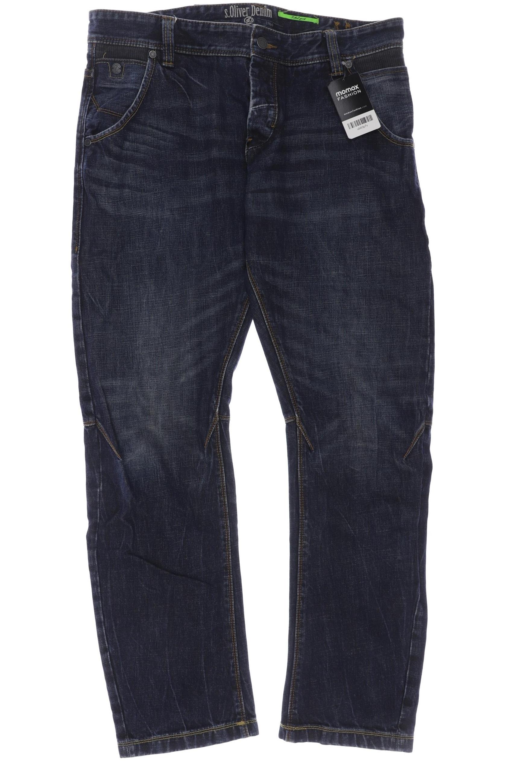 

s.Oliver Herren Jeans, marineblau, Gr. 34