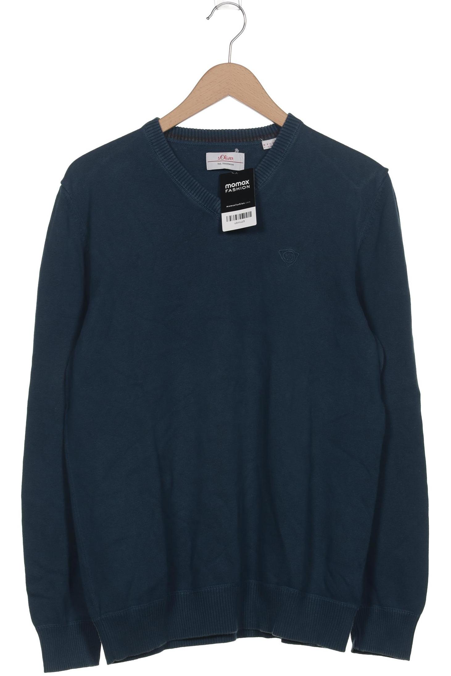 

s.Oliver Herren Pullover, blau, Gr. 52