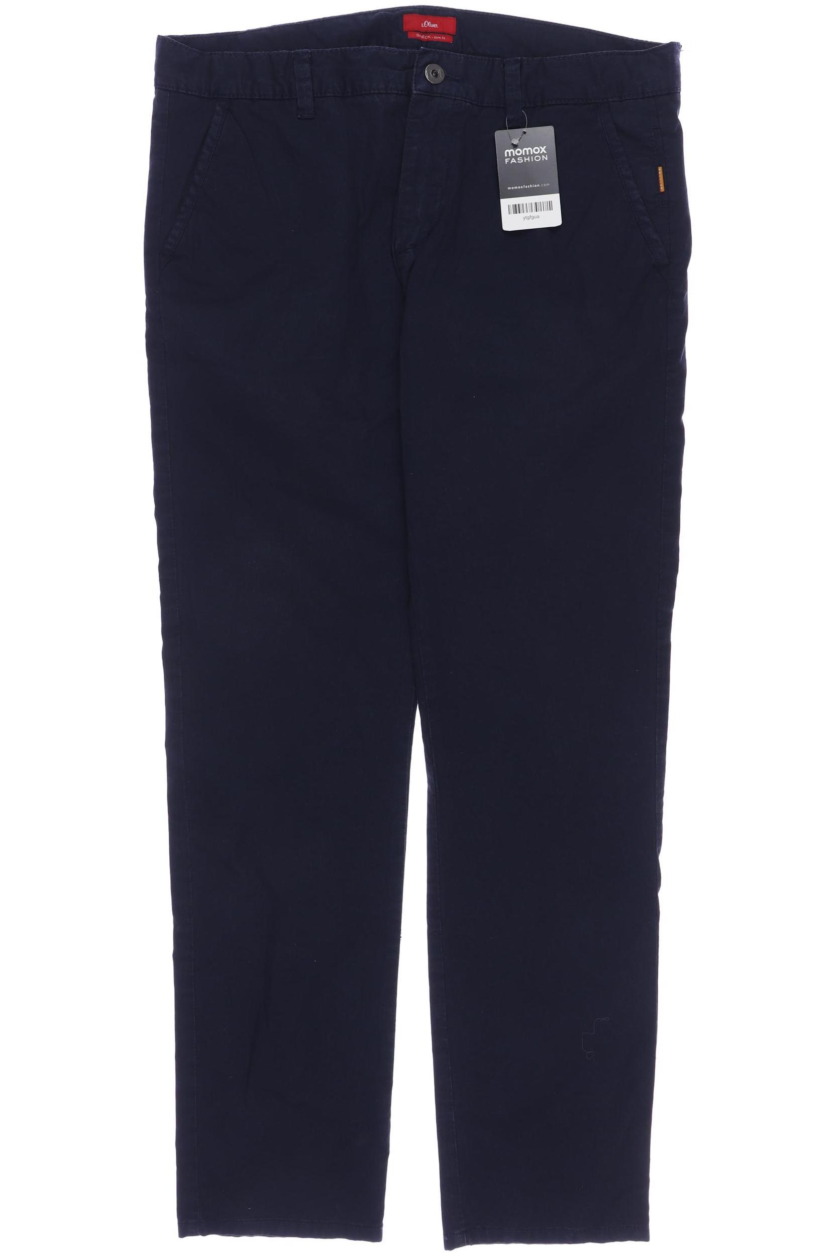 

s.Oliver Herren Stoffhose, marineblau, Gr. 34