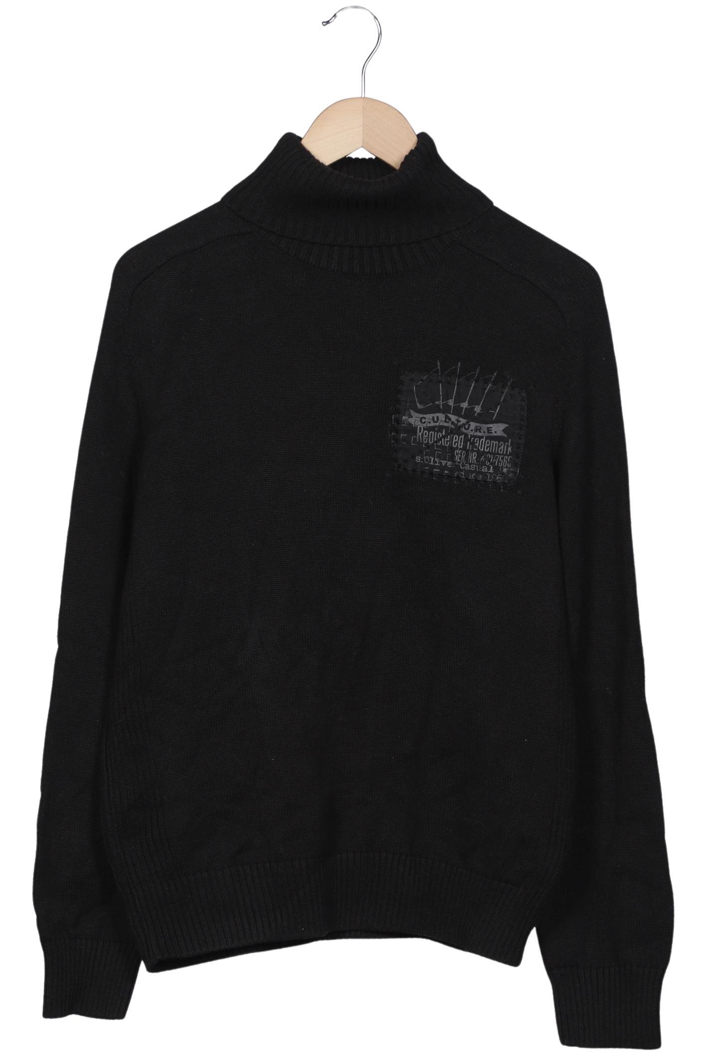 

s.Oliver Herren Pullover, schwarz, Gr. 48