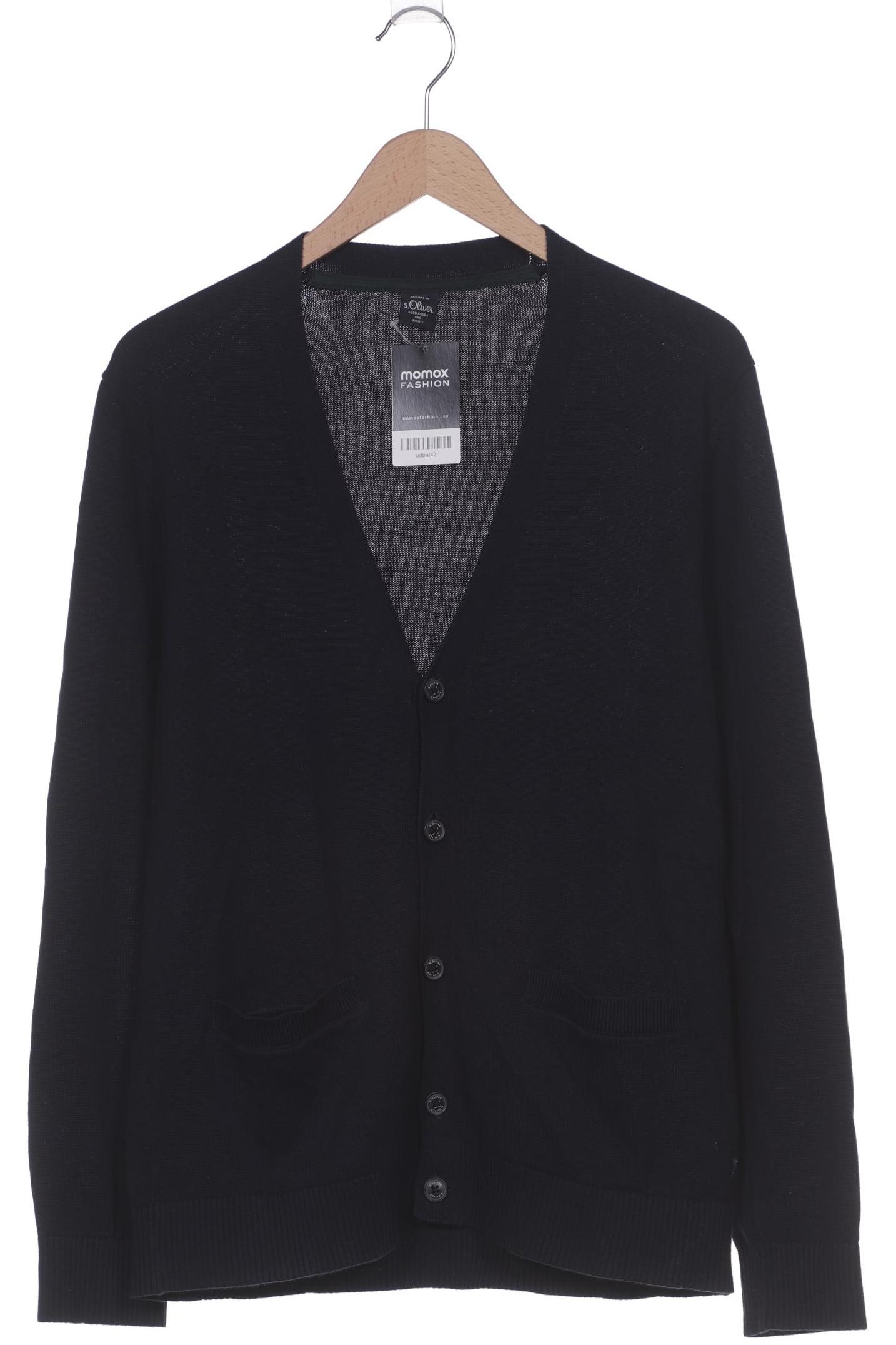 

s.Oliver Herren Strickjacke, marineblau, Gr. 52