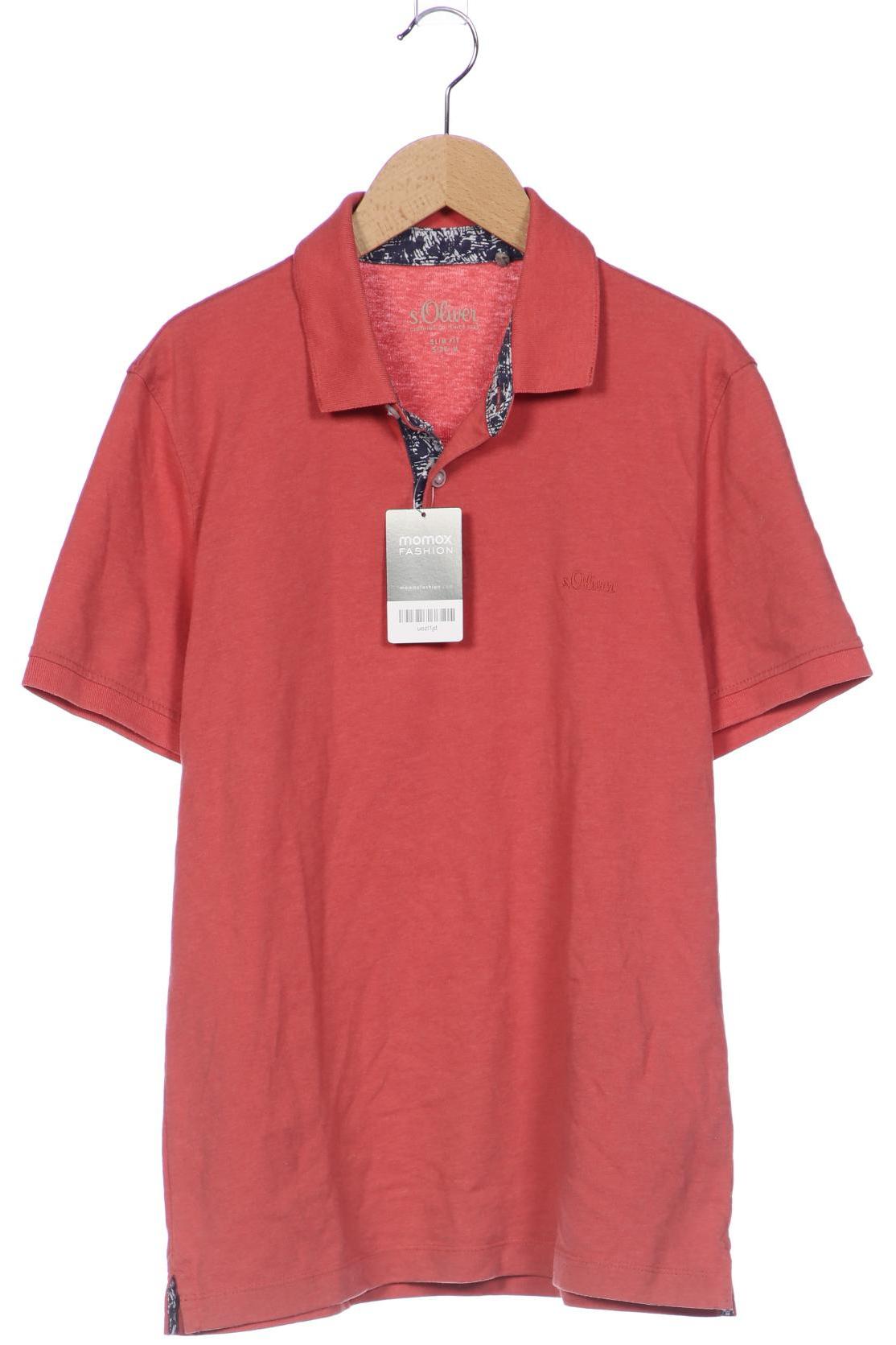 

s.Oliver Herren Poloshirt, orange, Gr. 48