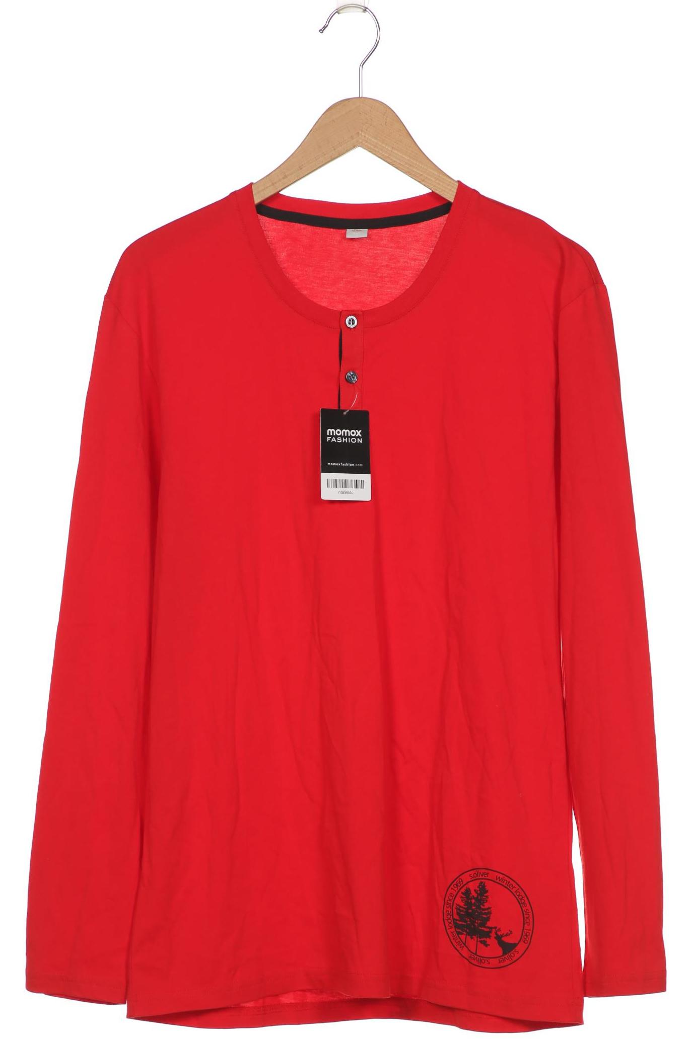

s.Oliver Herren Langarmshirt, rot