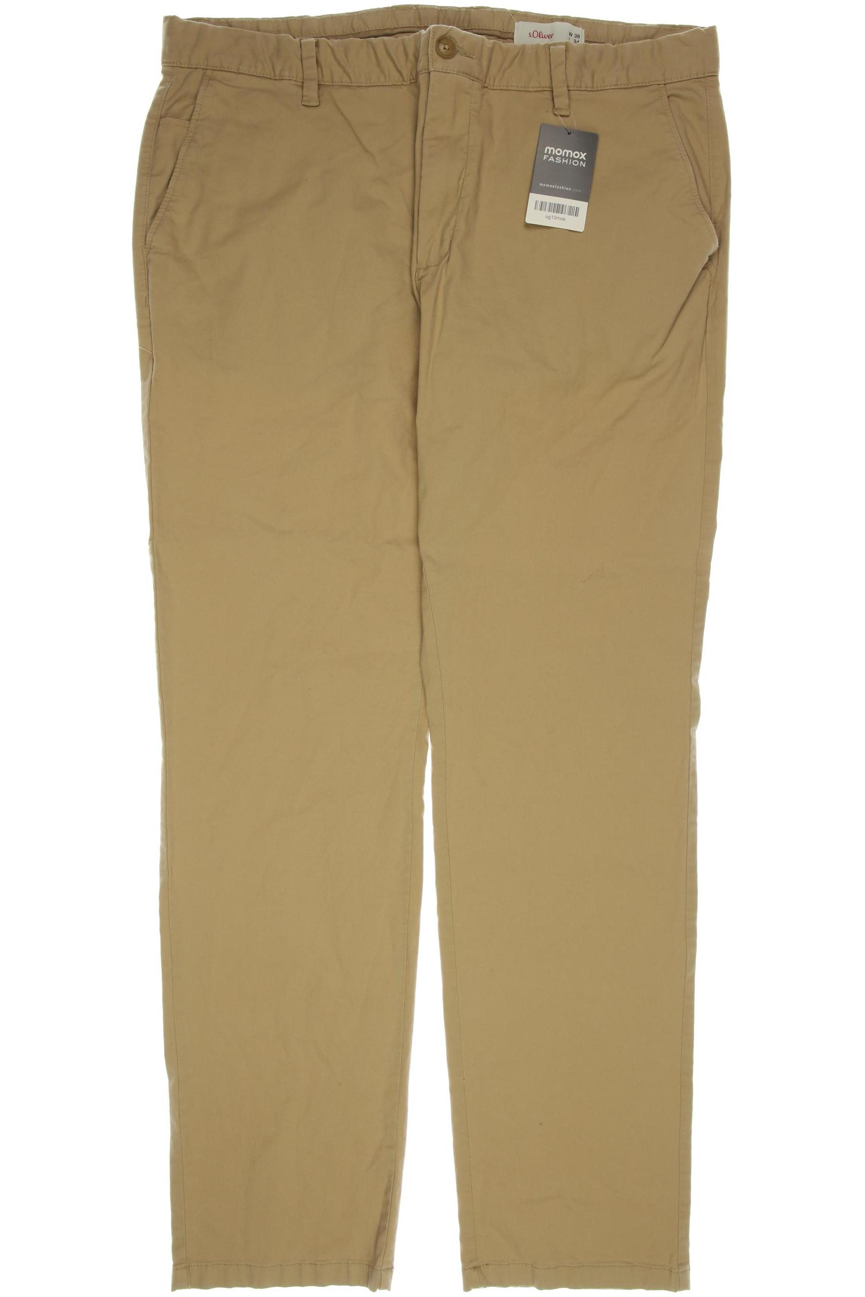 

s.Oliver Herren Stoffhose, beige, Gr. 38