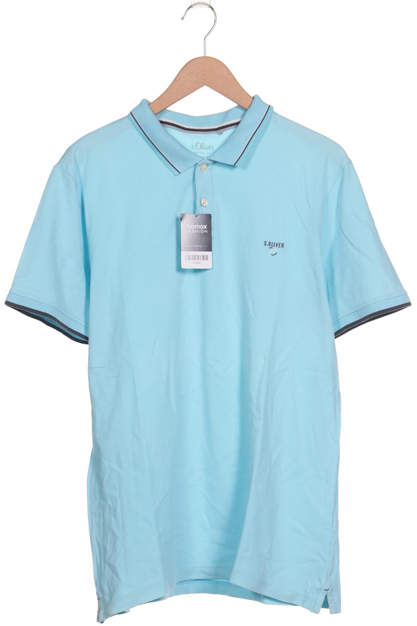 

s.Oliver Herren Poloshirt, hellblau, Gr. 54