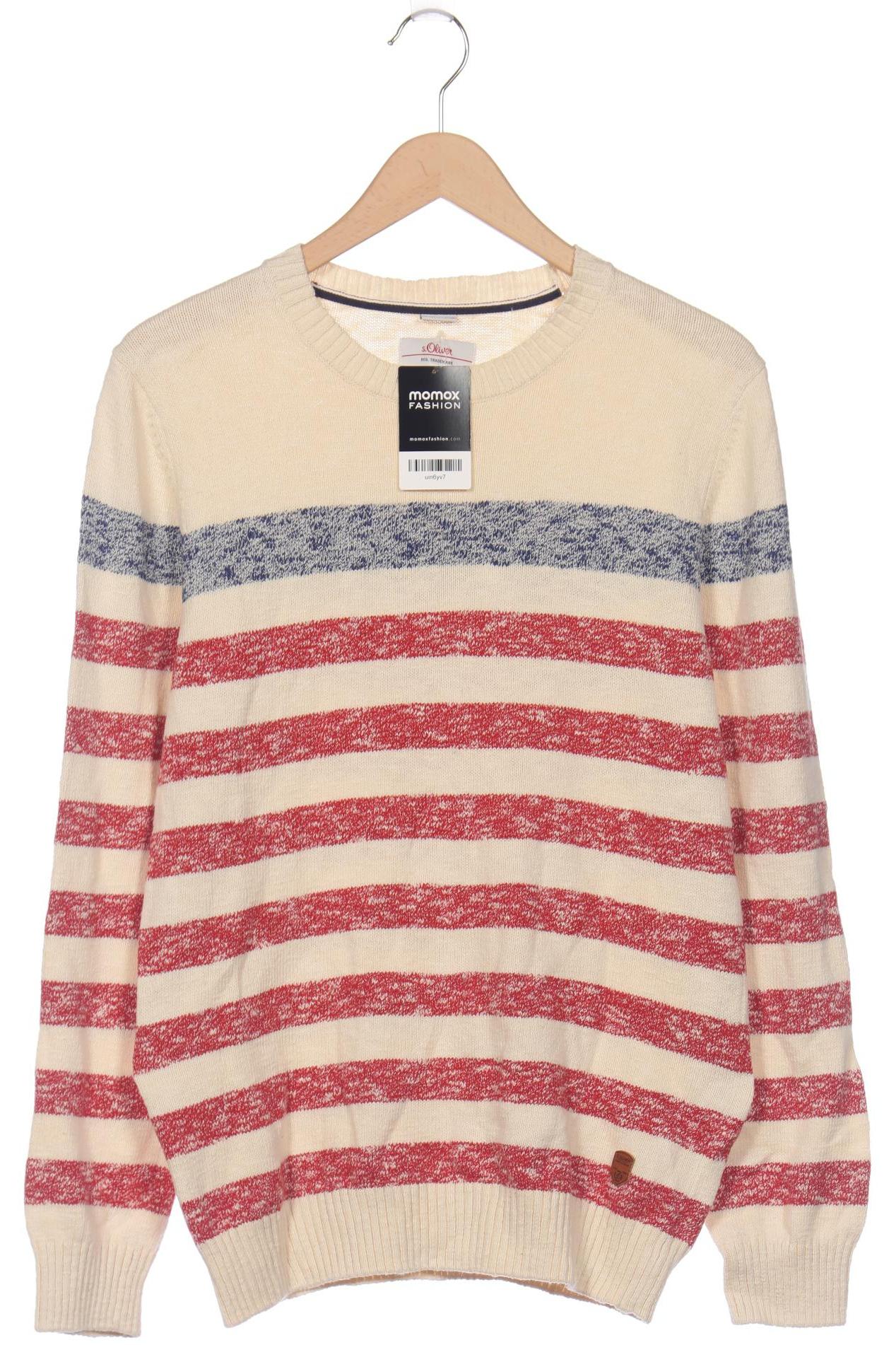 

s.Oliver Herren Pullover, cremeweiß, Gr. 48