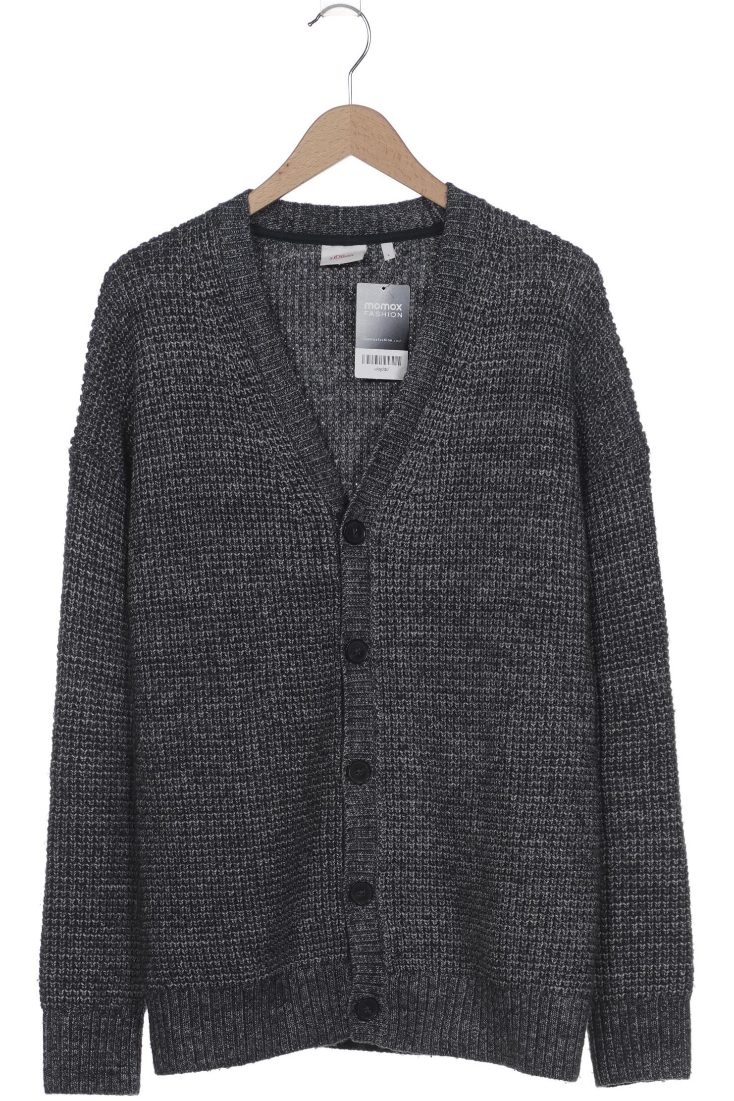 

s.Oliver Herren Strickjacke, marineblau, Gr. 52