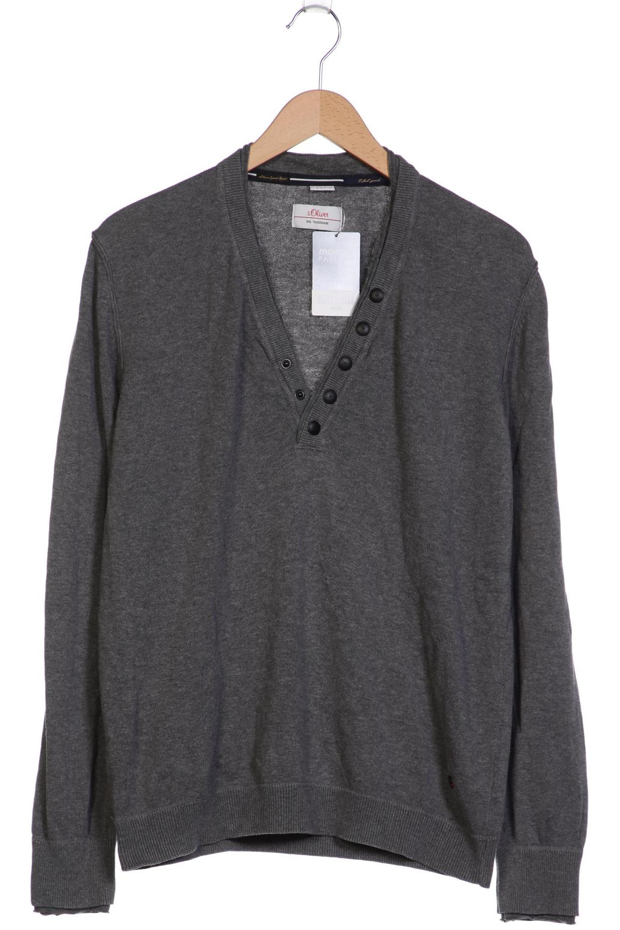 

s.Oliver Herren Pullover, grau, Gr. 52