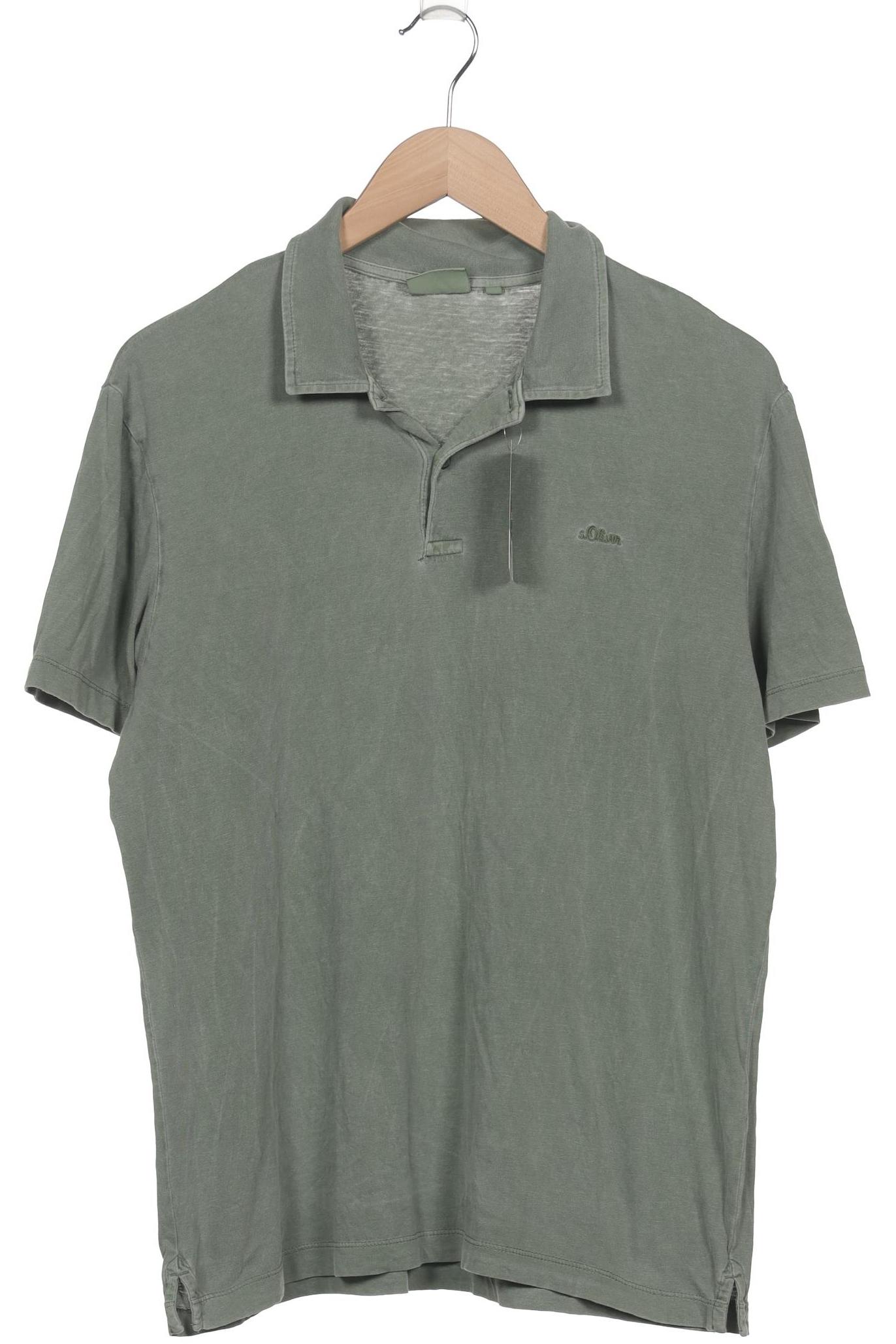 

s.Oliver Herren Poloshirt, grün, Gr. 52