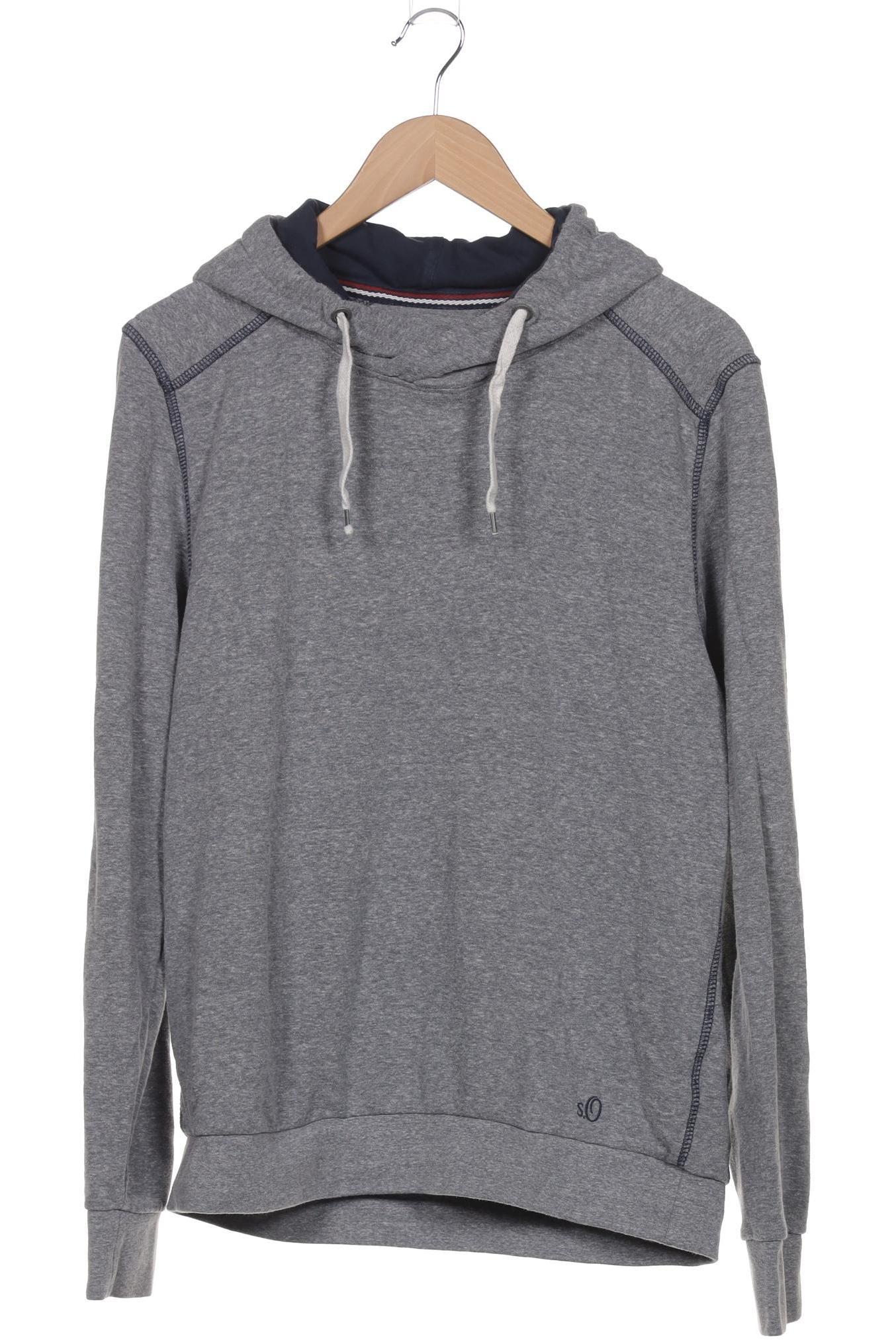 

s.Oliver Herren Kapuzenpullover, grau, Gr. 52