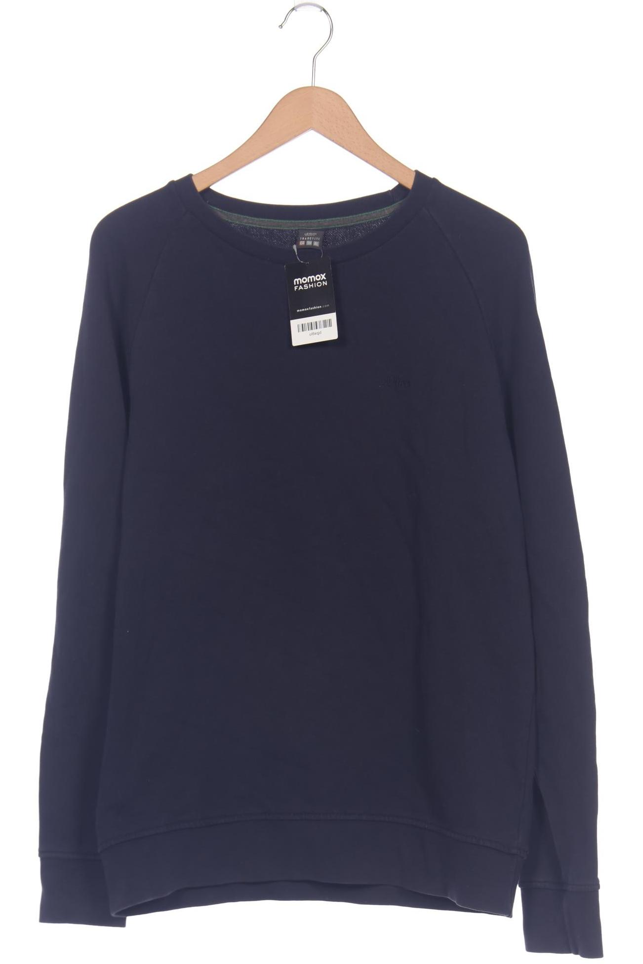 

s.Oliver Herren Sweatshirt, marineblau, Gr. 52