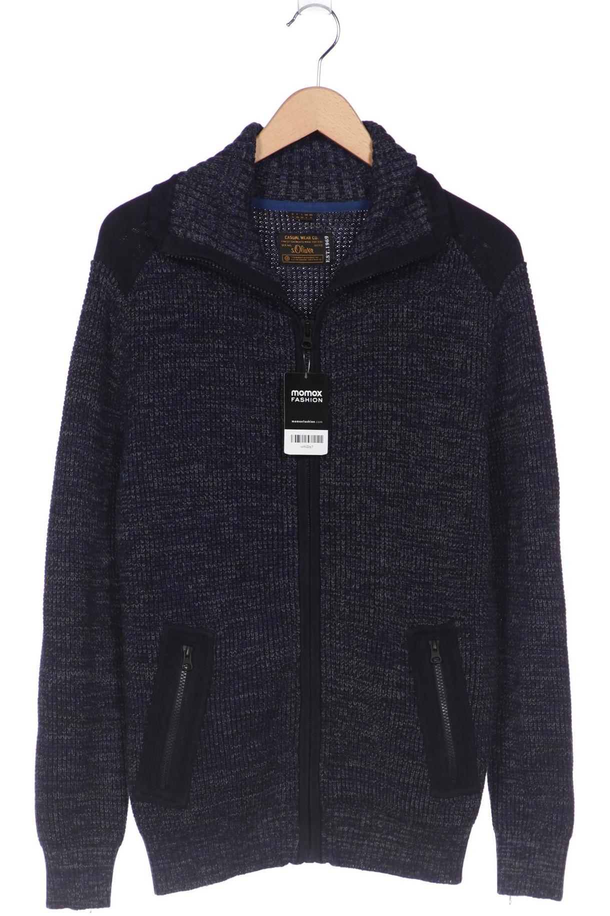 

s.Oliver Herren Strickjacke, marineblau