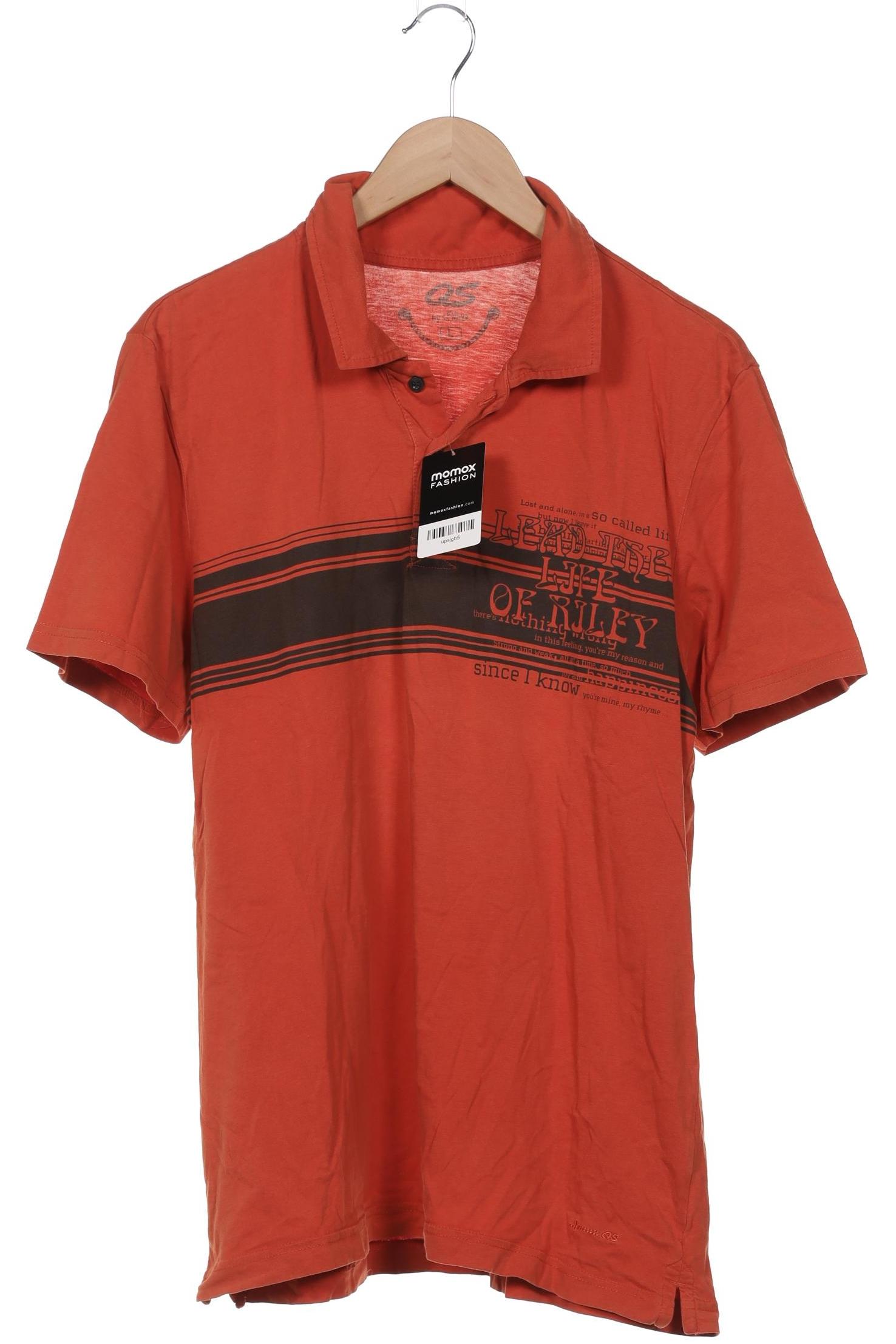 

s.Oliver Herren Poloshirt, orange, Gr. 52